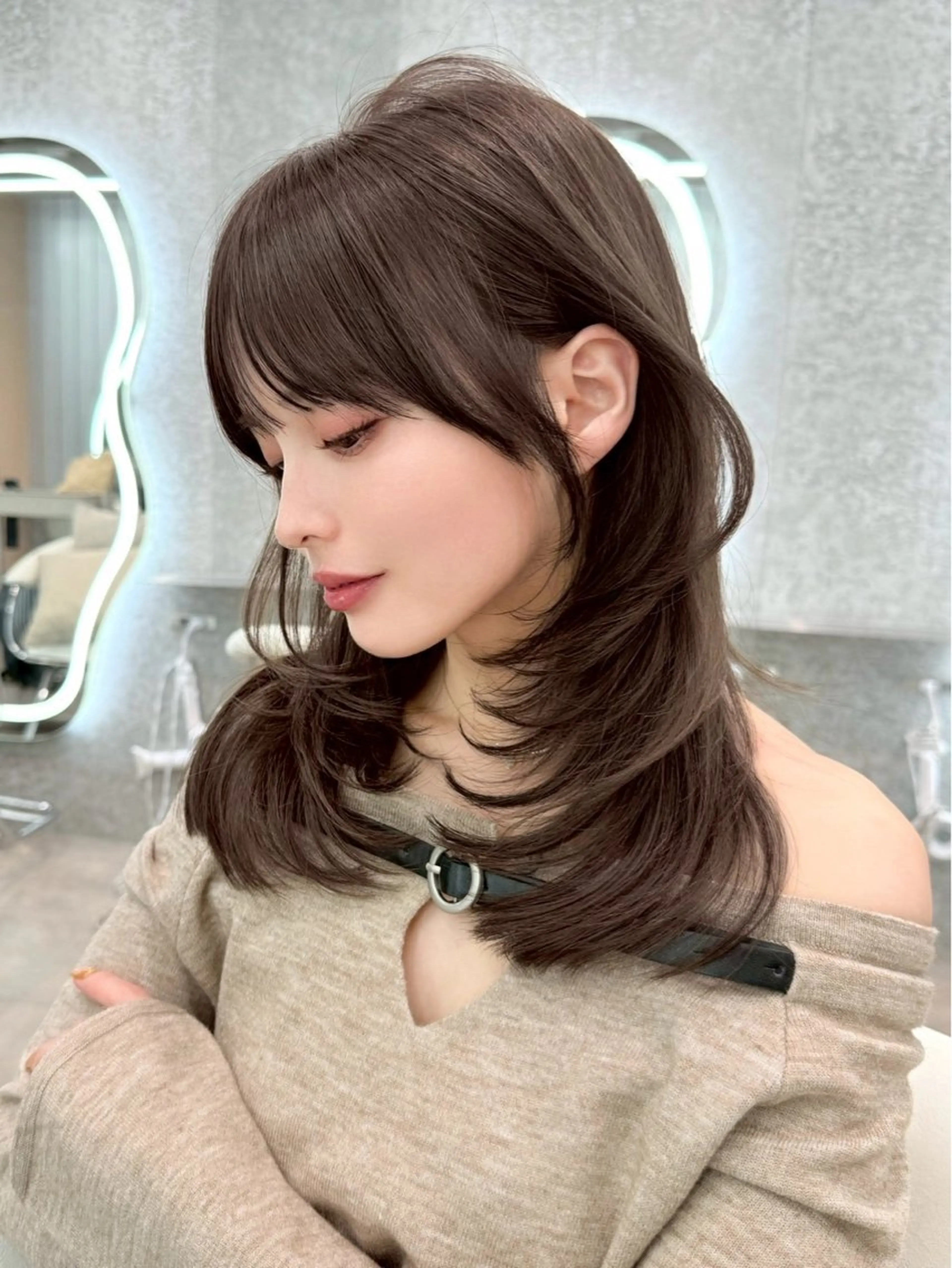 ロング カット トリートメント ヘアセット 大宮｜髪質改善×韓国 レイヤー💎しょうまのヘアスタイル