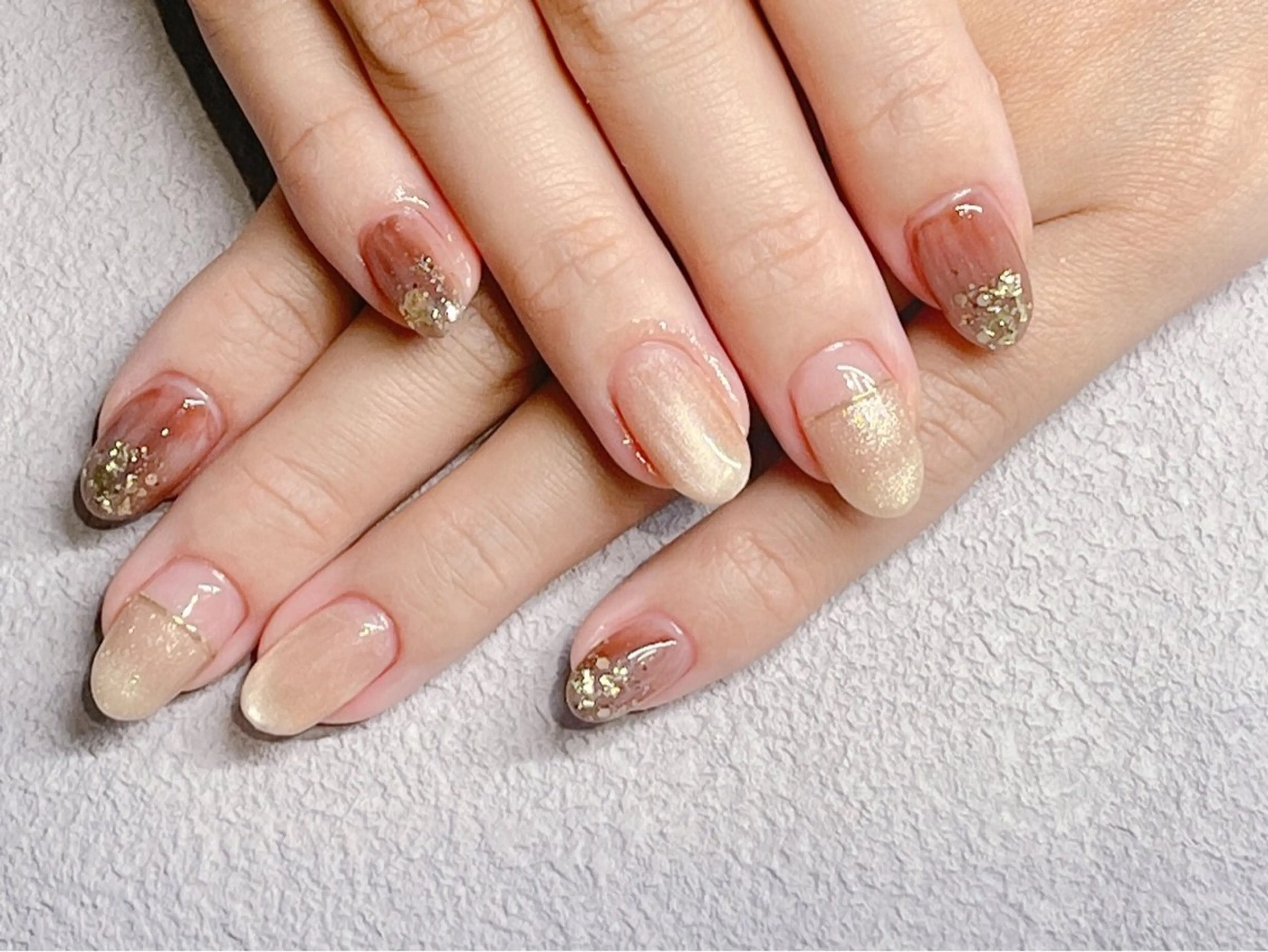 ネイル アニマル柄 フットネイル ジェルネイル マグネットネイル マットネイル ネイルサロン パールのネイルデザイン