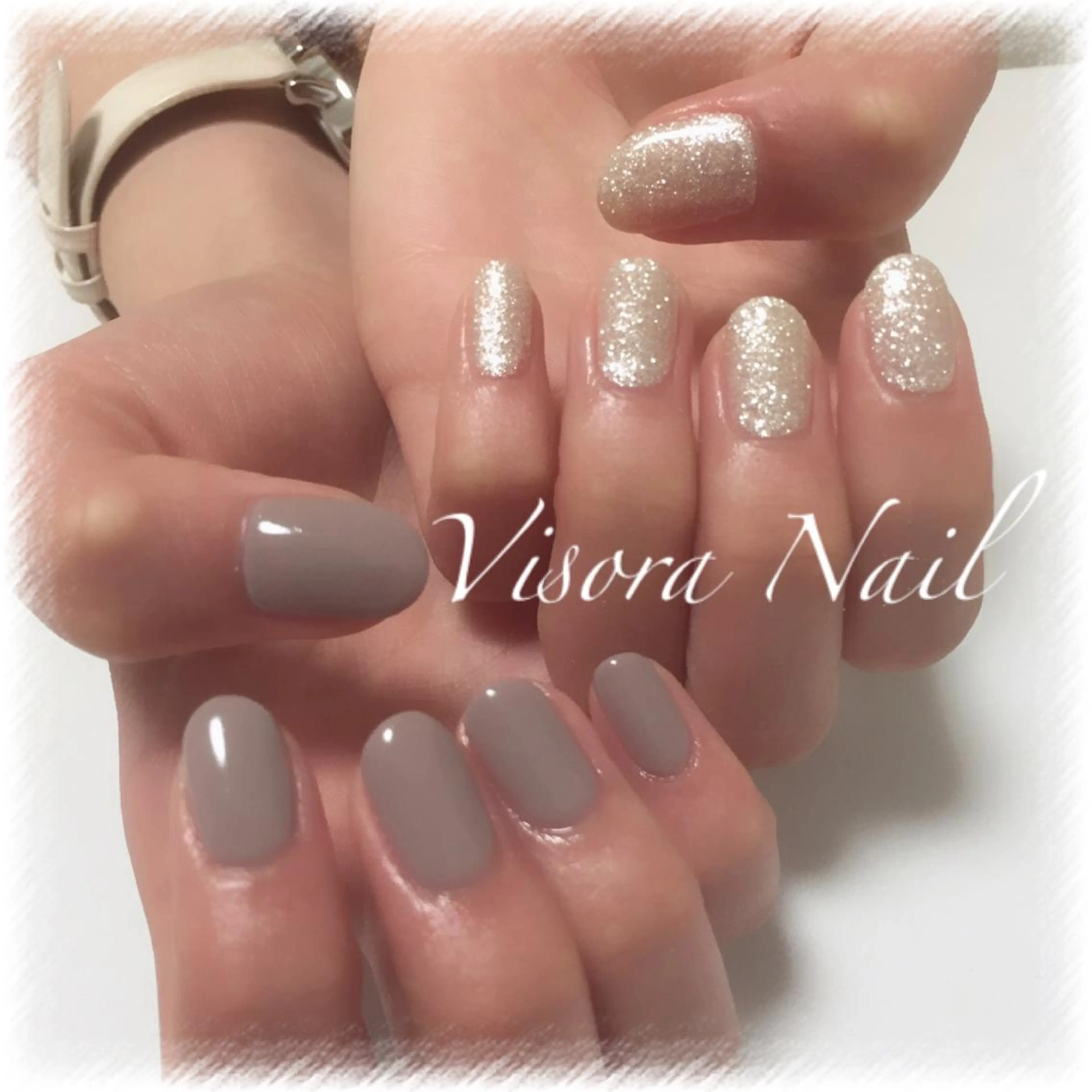 ネイル ゴールド 美SORA ～ｳﾞｨｿﾗ～のネイルデザイン