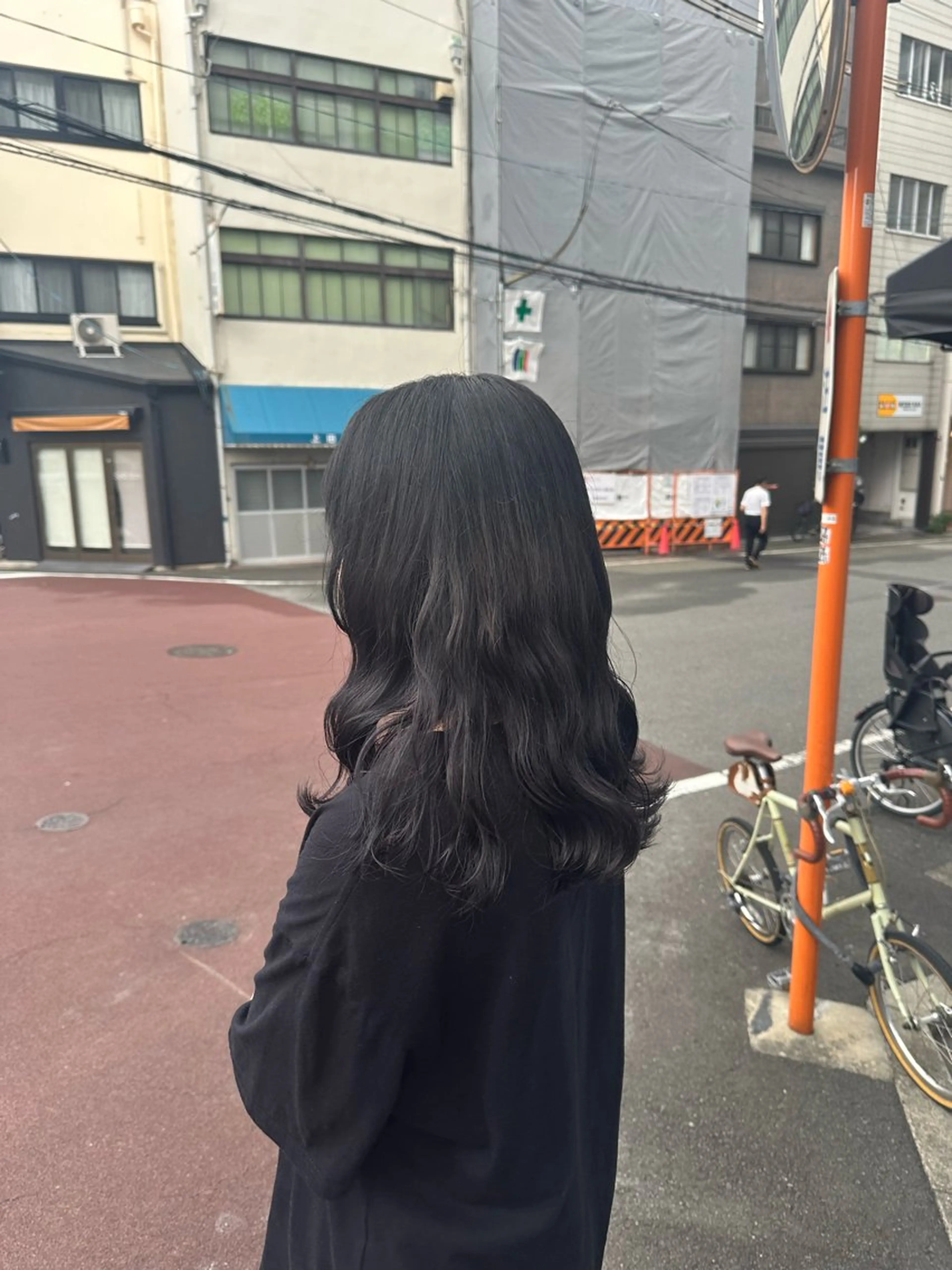 セミロング きたむら ひかりのヘアスタイル