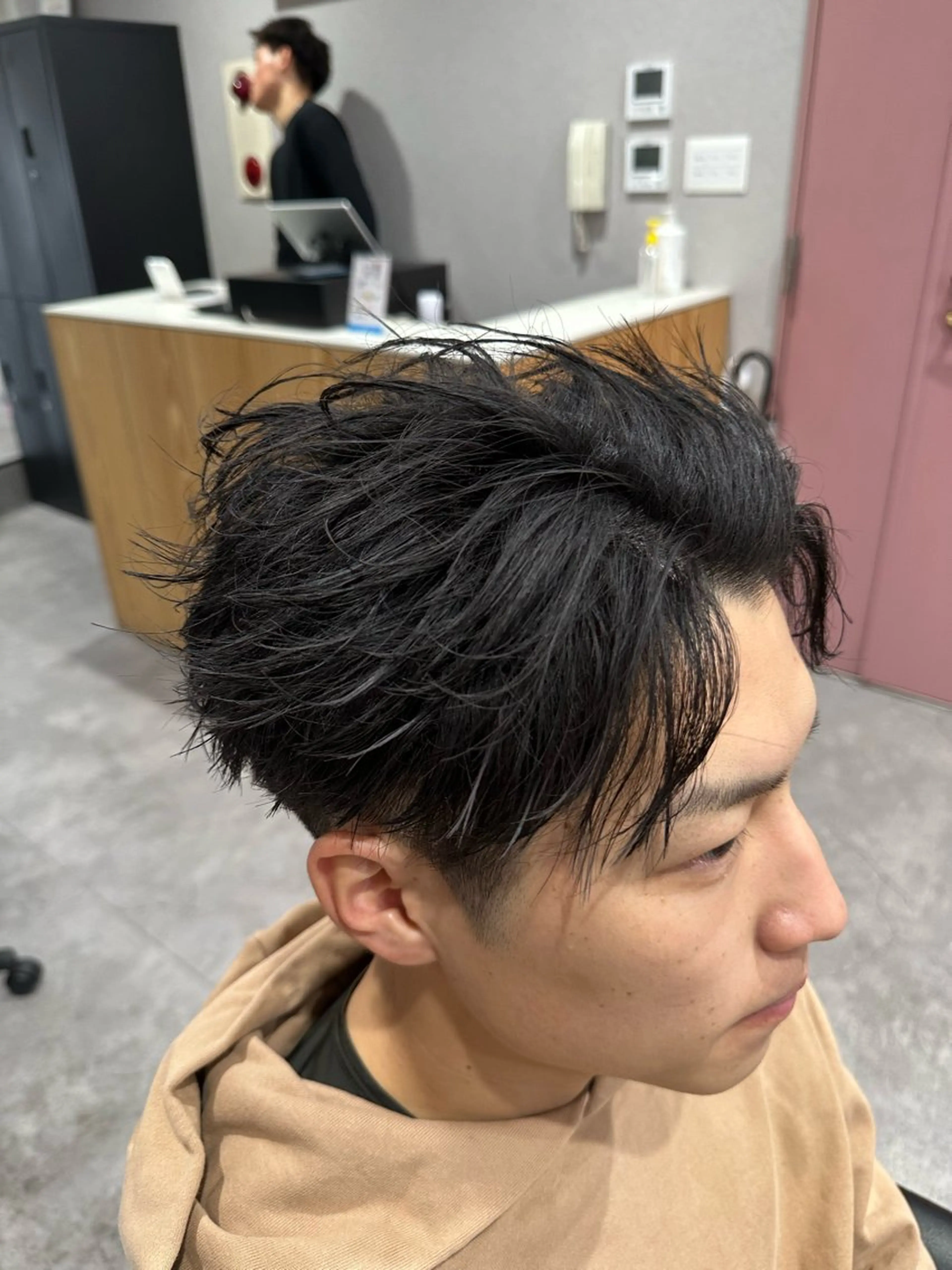 ミディアム ヘアアレンジ メンズ カット メンズNo.1美容師 Coshoのヘアスタイル