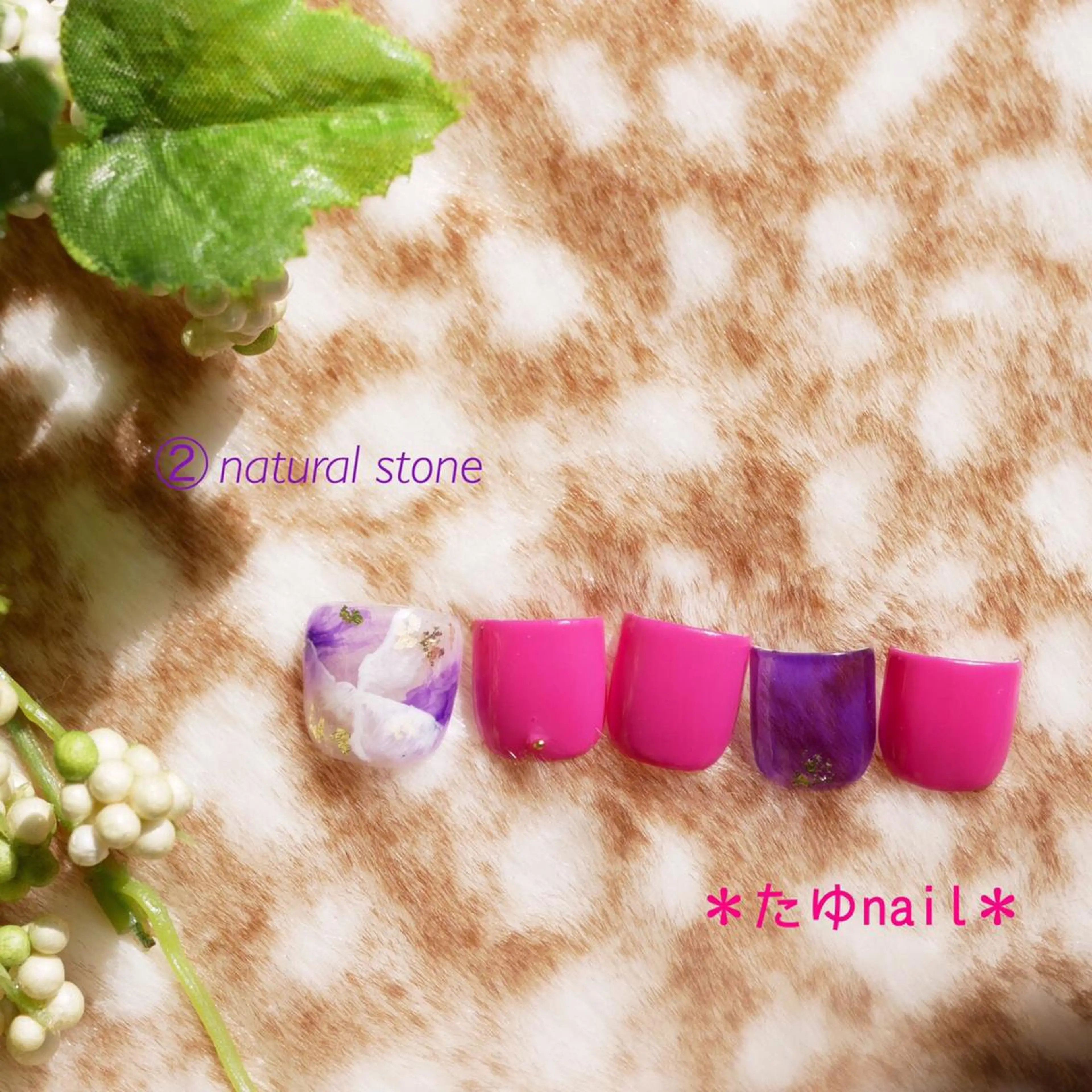 ネイル フットネイル ネイルサロン 【たゆnail】のネイルデザイン