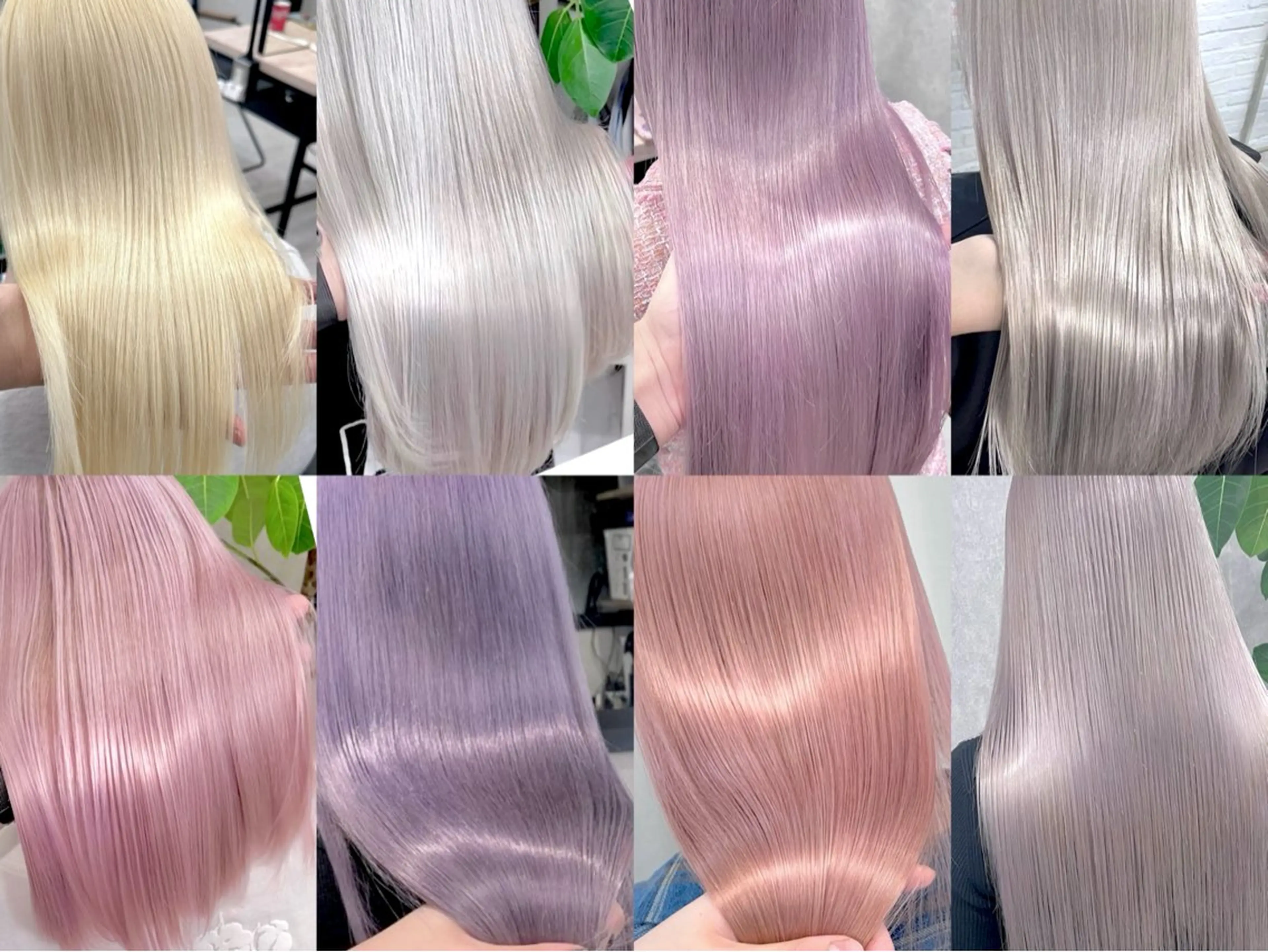 セミロング ブリーチ/ハイトーン LOWRL【ロウル】のヘアスタイル