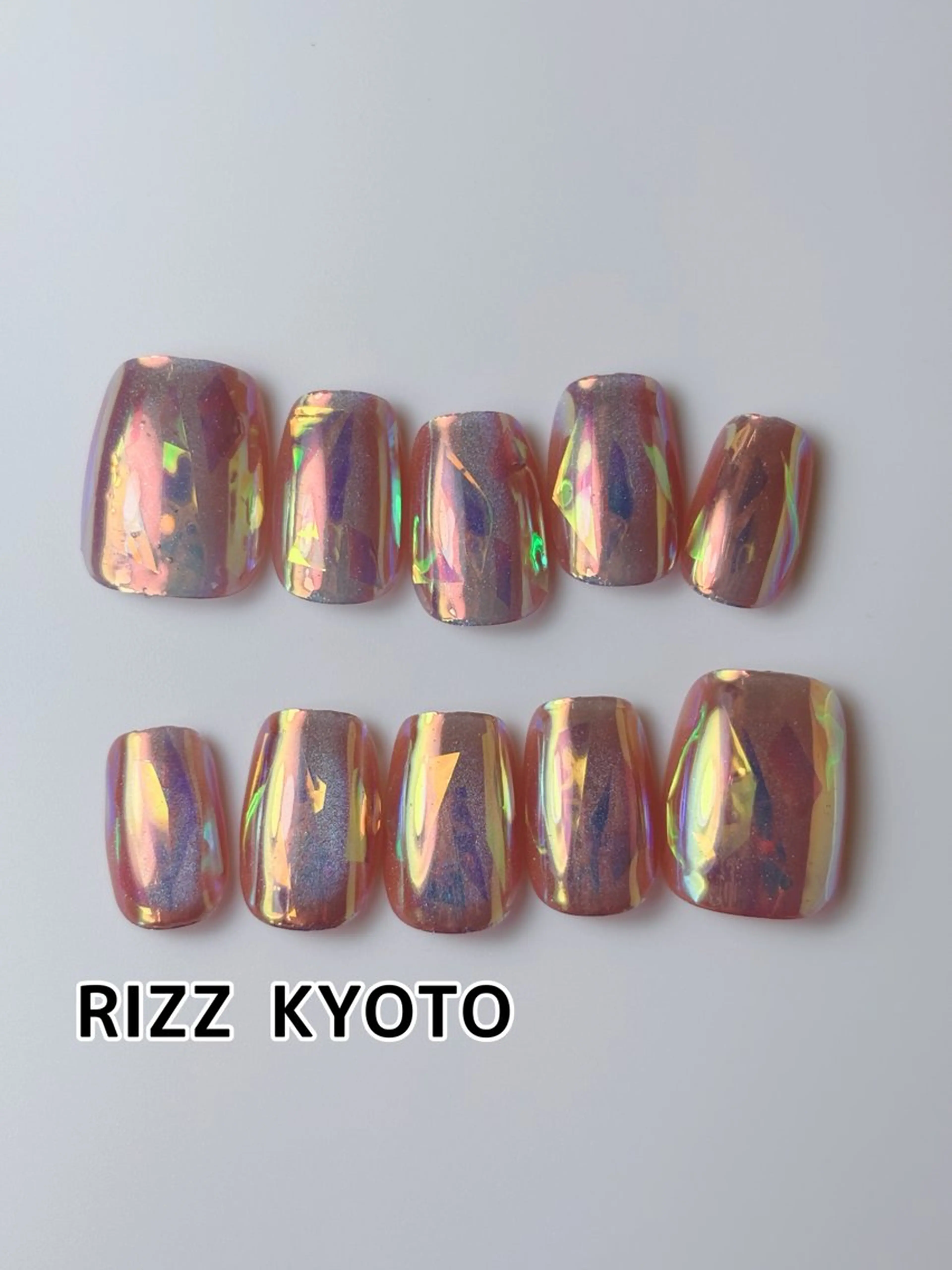 ネイル ネイルチップ ハンドネイル RIZZ KYOTO ゆうのネイルデザイン
