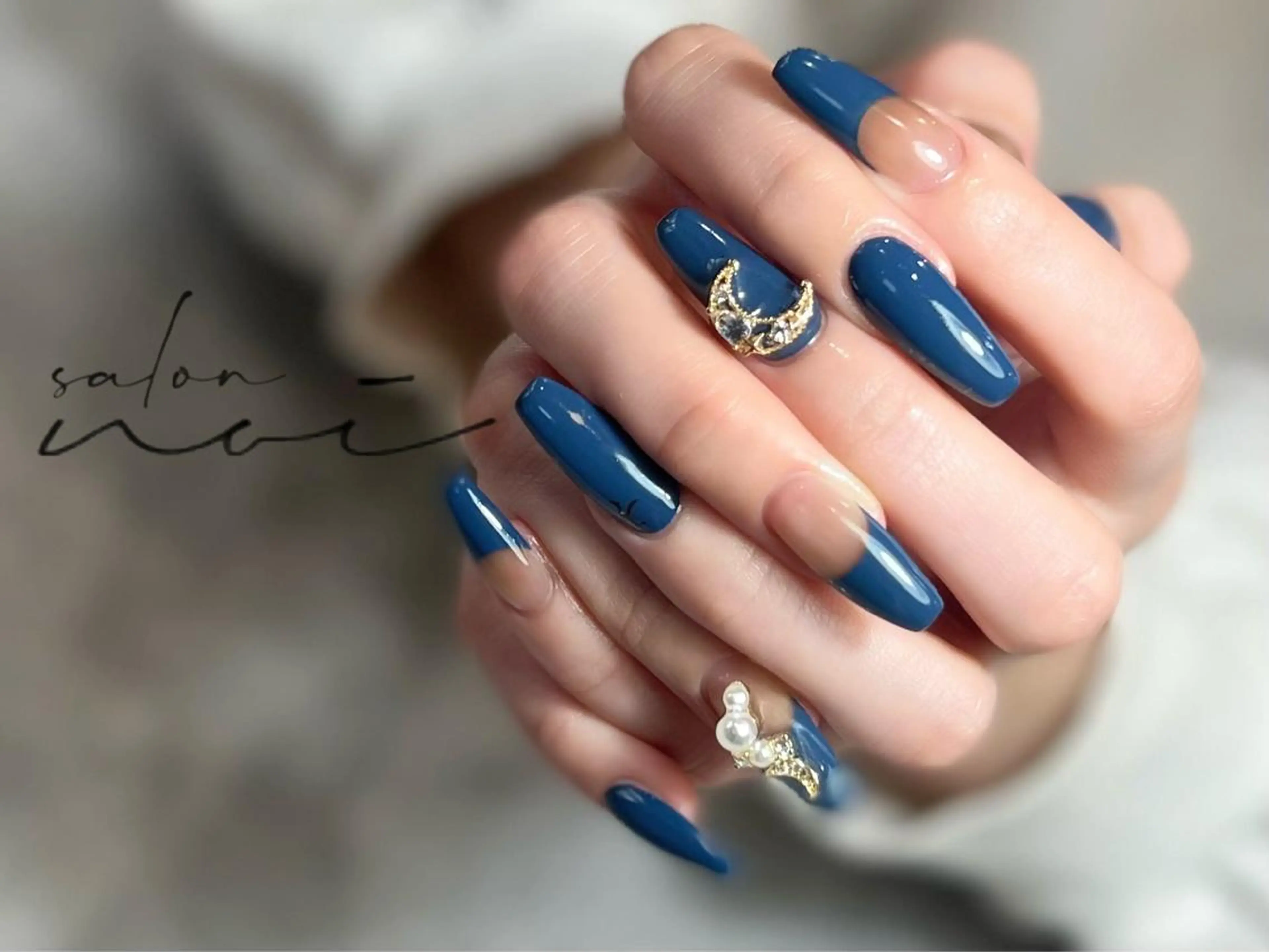 ネイル フレンチネイル ハンドネイル salon noi所属・salon noiのネイルデザイン