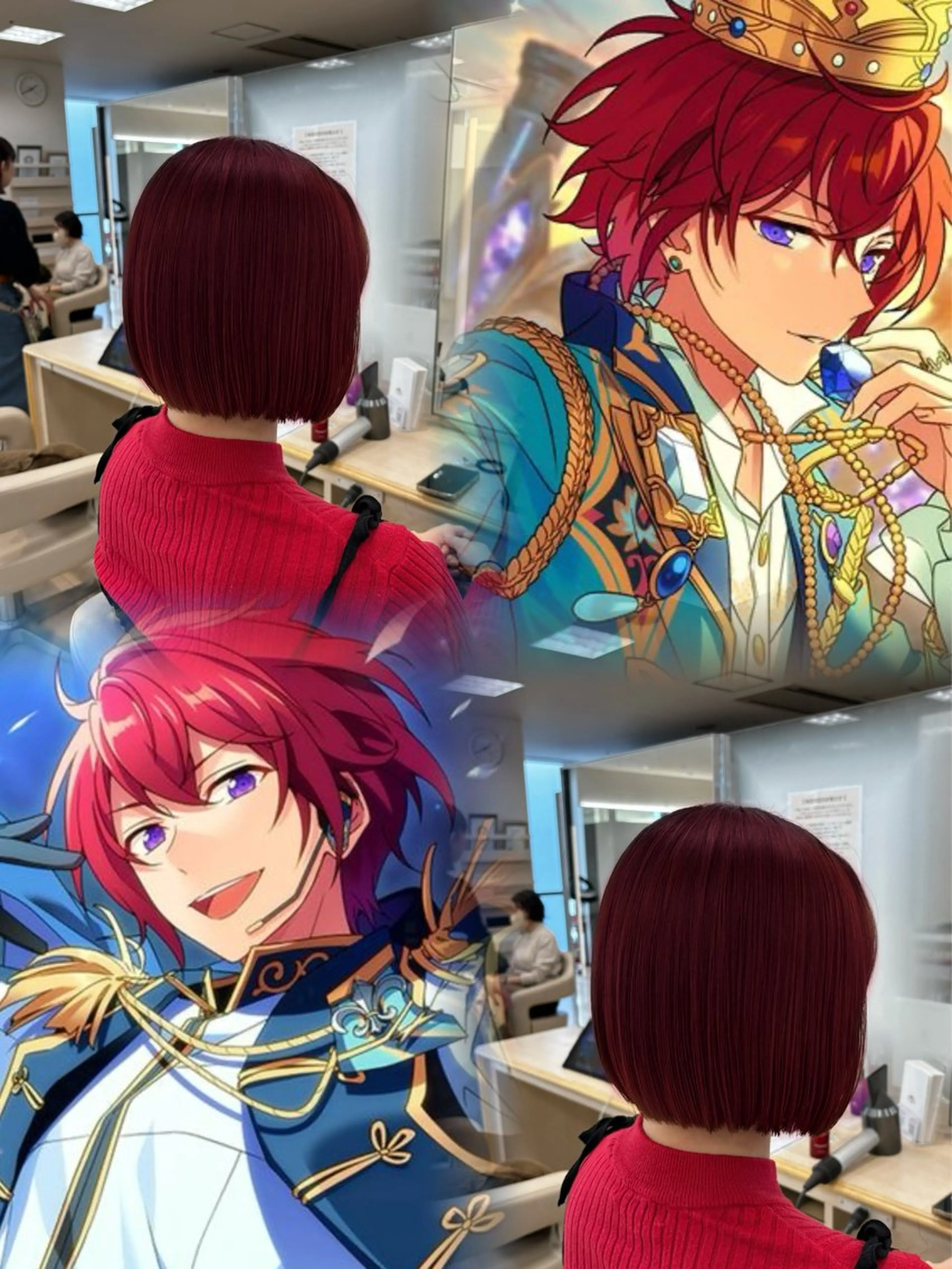 ショート カラー カット ヘアカラー トリートメント 推し活/韓国/ブリー チカラーminamiのヘアスタイル