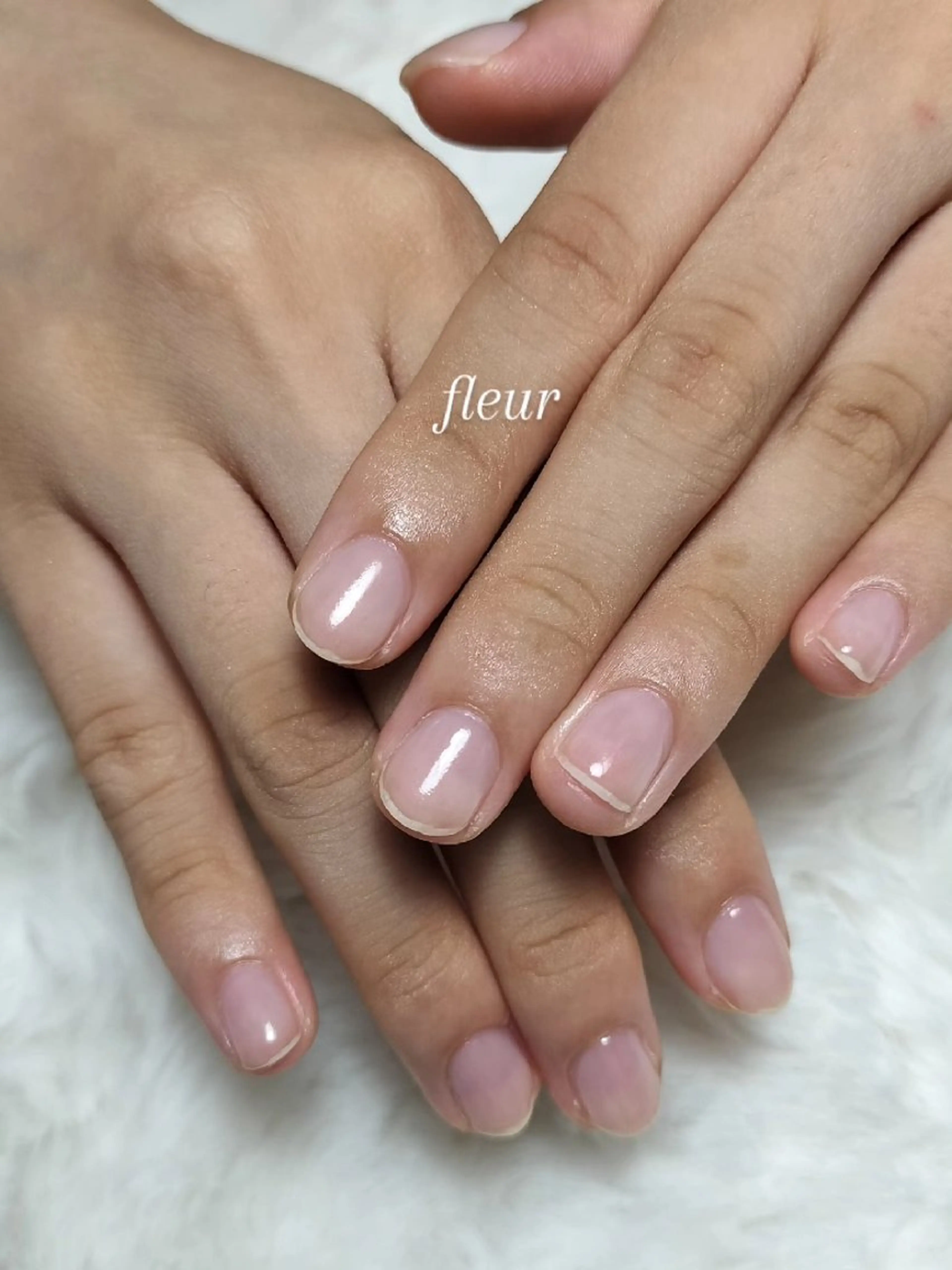 ネイル クリアネイル ハンドネイル megumi. sのネイルデザイン