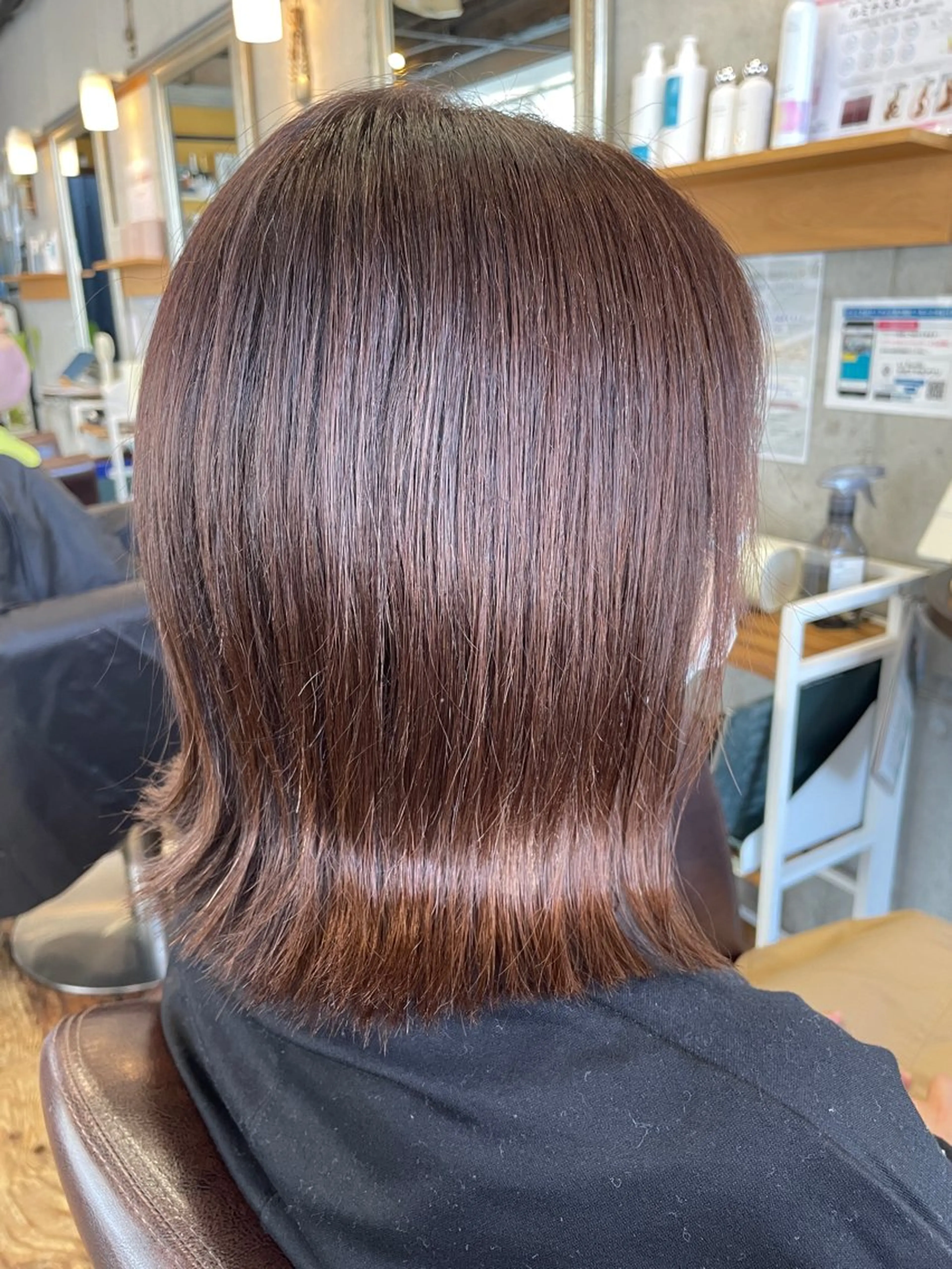 カラー ピンクカラー La Ruelle yoko🐈髪質改善のヘアスタイル