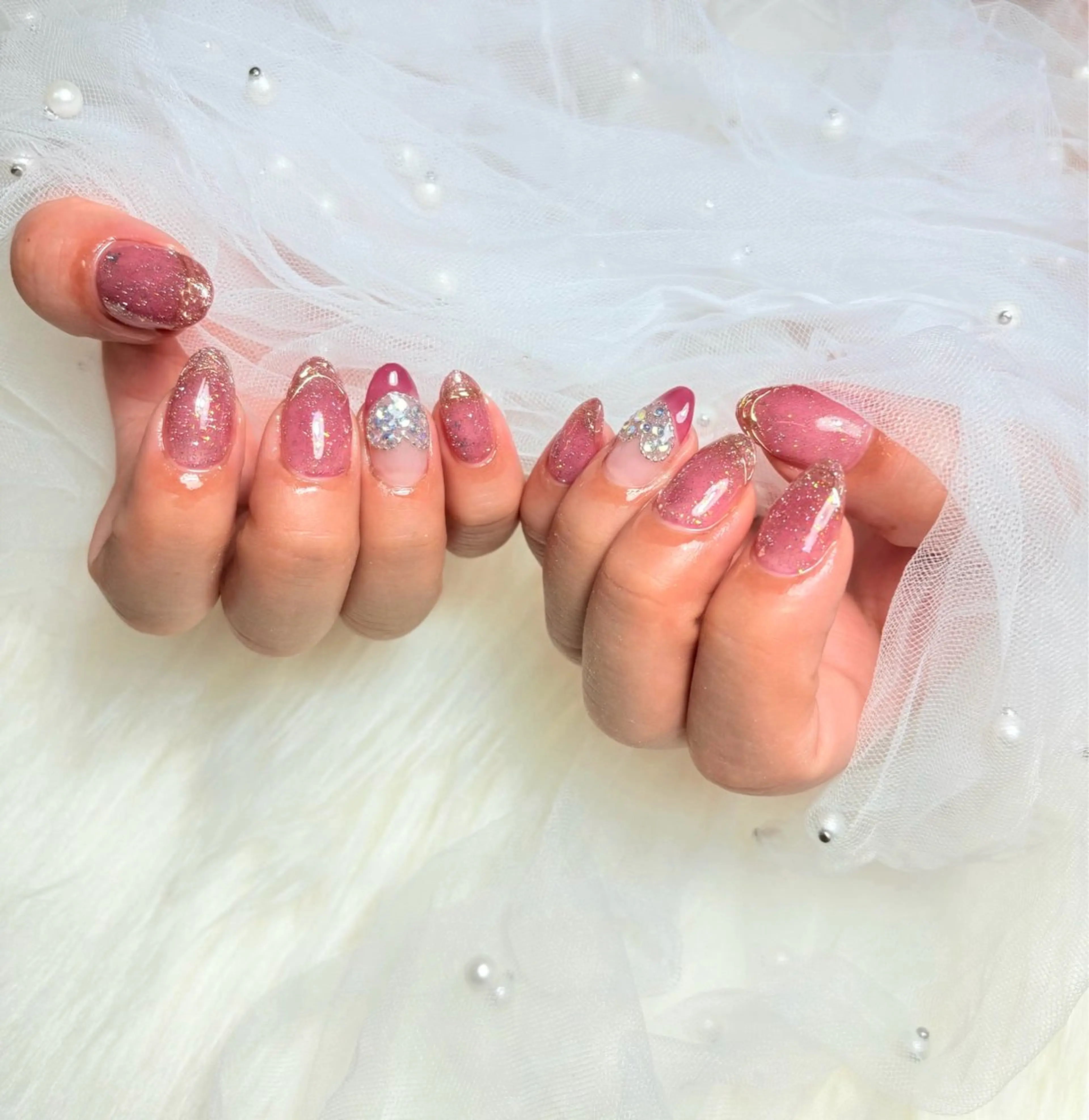 ネイル フラッシュネイル ネイリスト CHINATSUのネイルデザイン