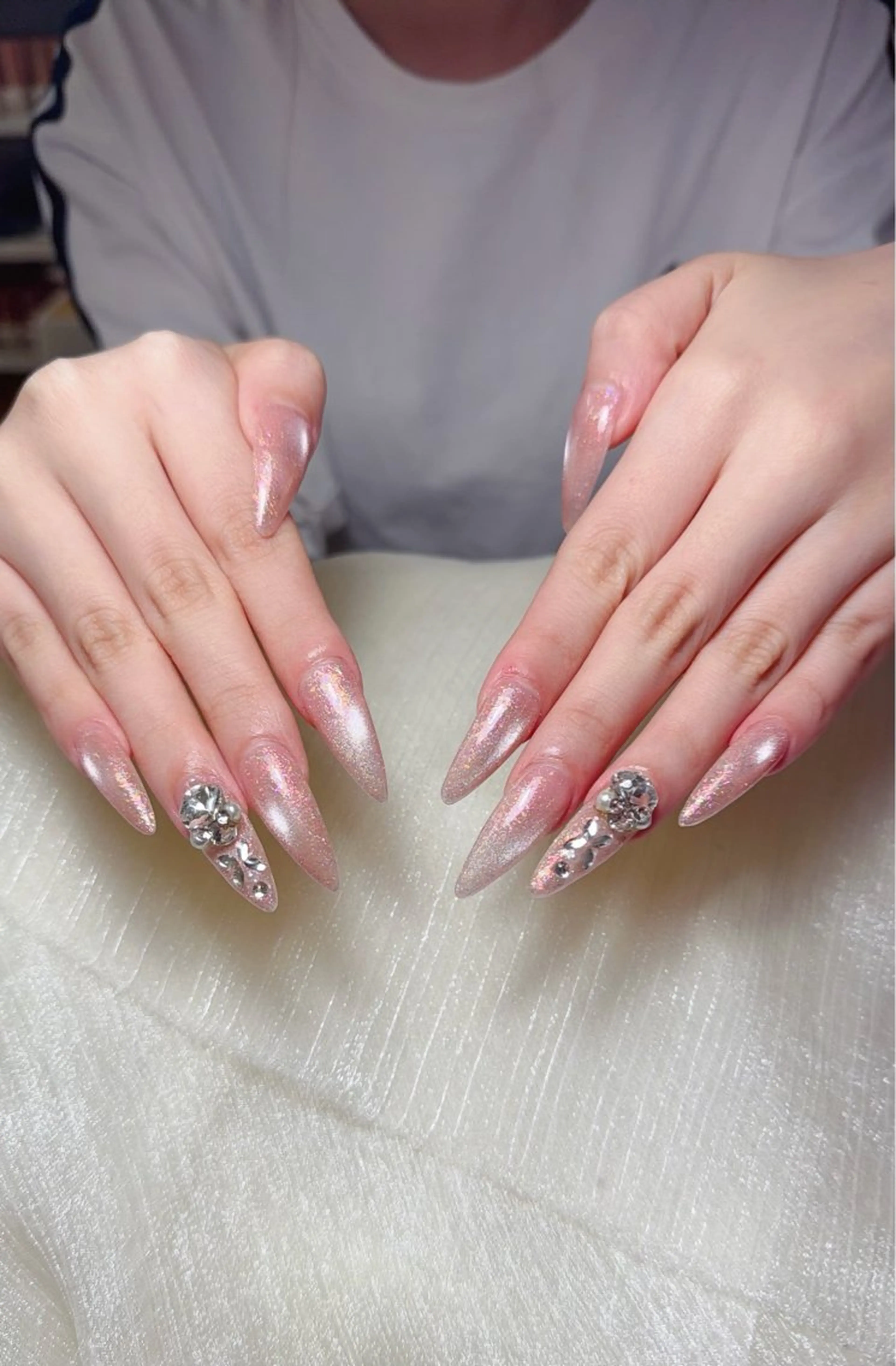 ネイル 韓国ネイル ネイルチップ ワンホンネイル ハンドネイル Miss Nailのネイルデザイン