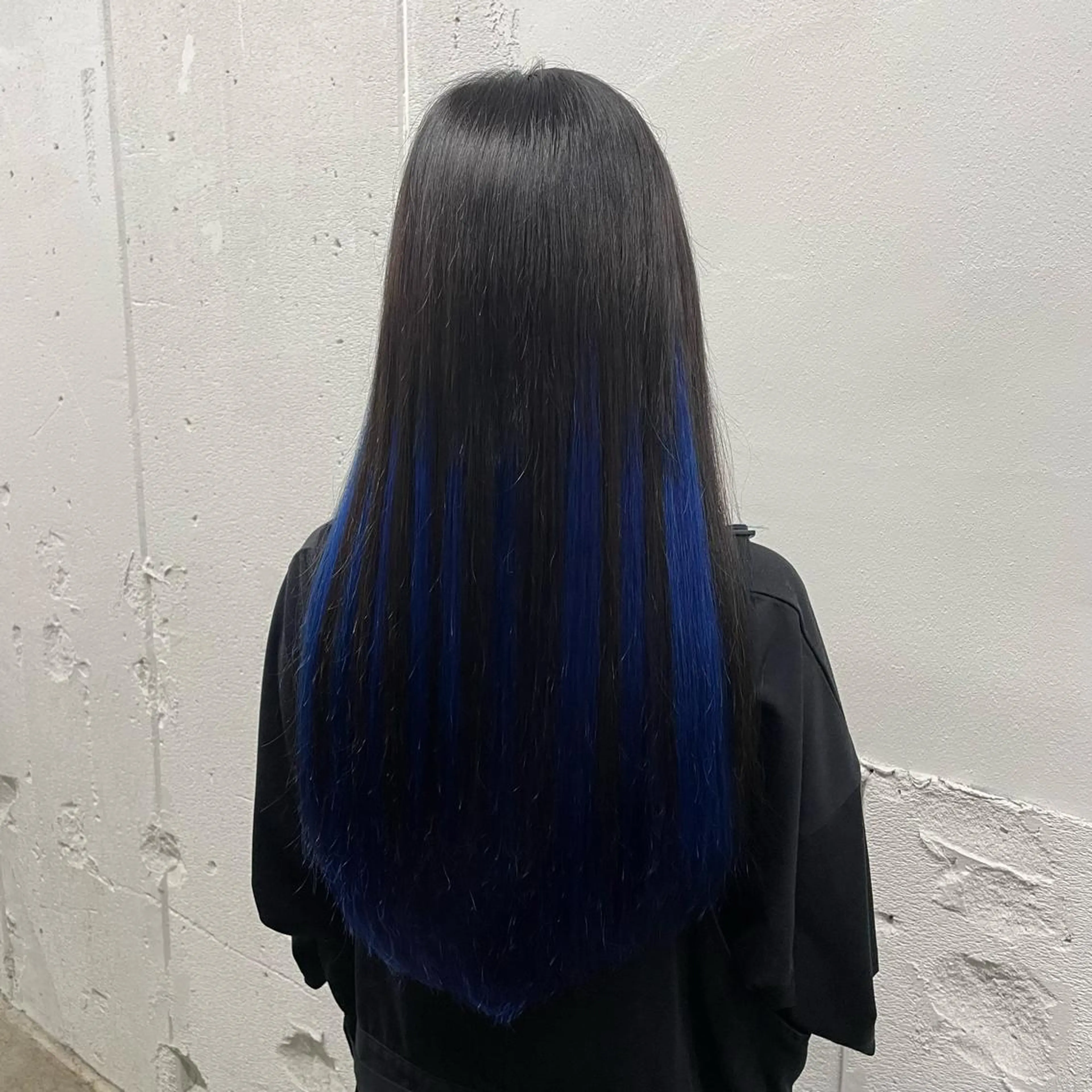 ロング カラー シールエクステ バレイヤージュ ミストバング ダブルカラー  フェイスフレーミング ヘアカラー エクステ 🧡艶髪ちゅるん髪 🫧🧡YUKI❄️のヘアスタイル