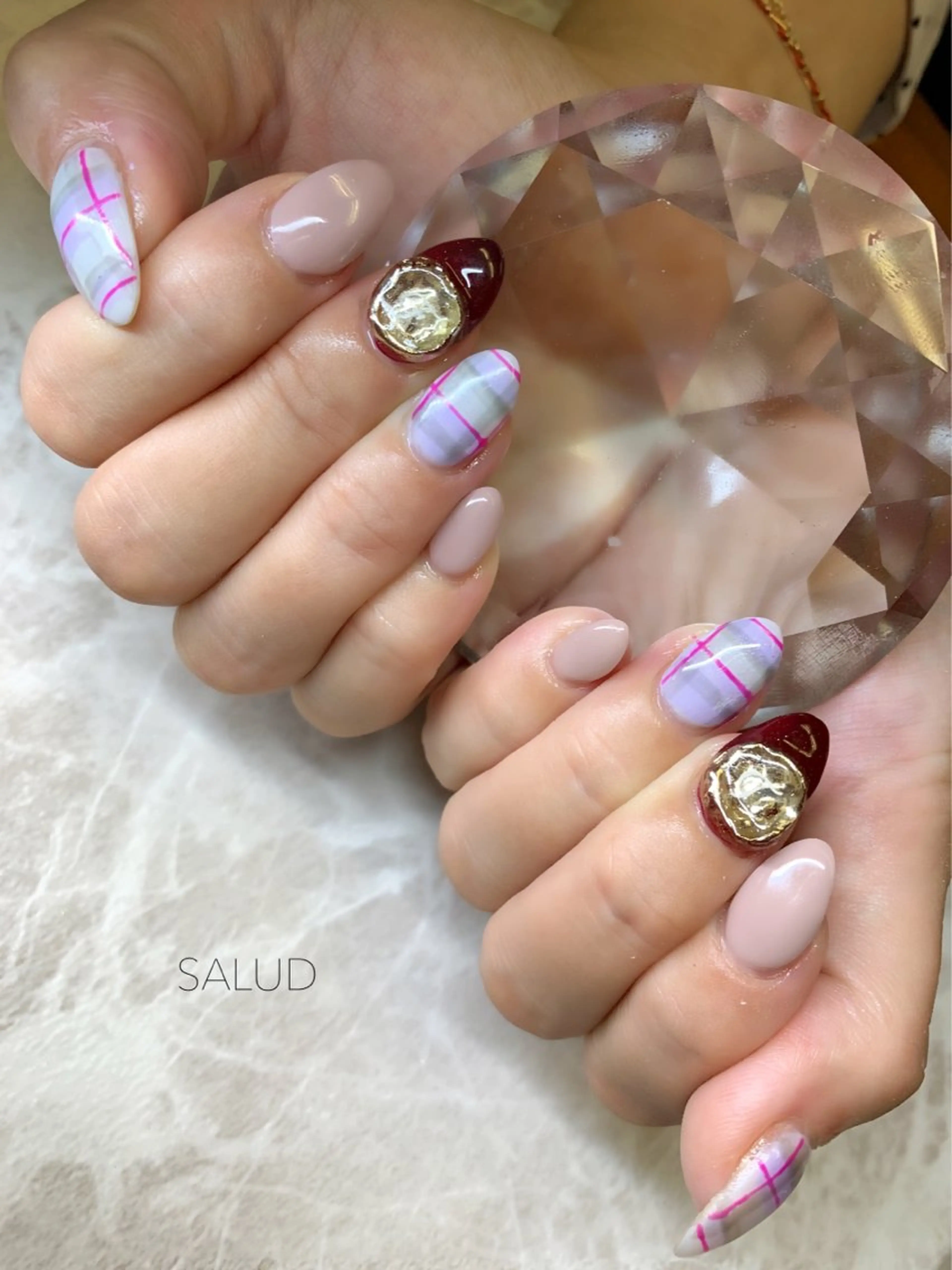 ネイル ハンドネイル Nail Salon SALUDのネイルデザイン