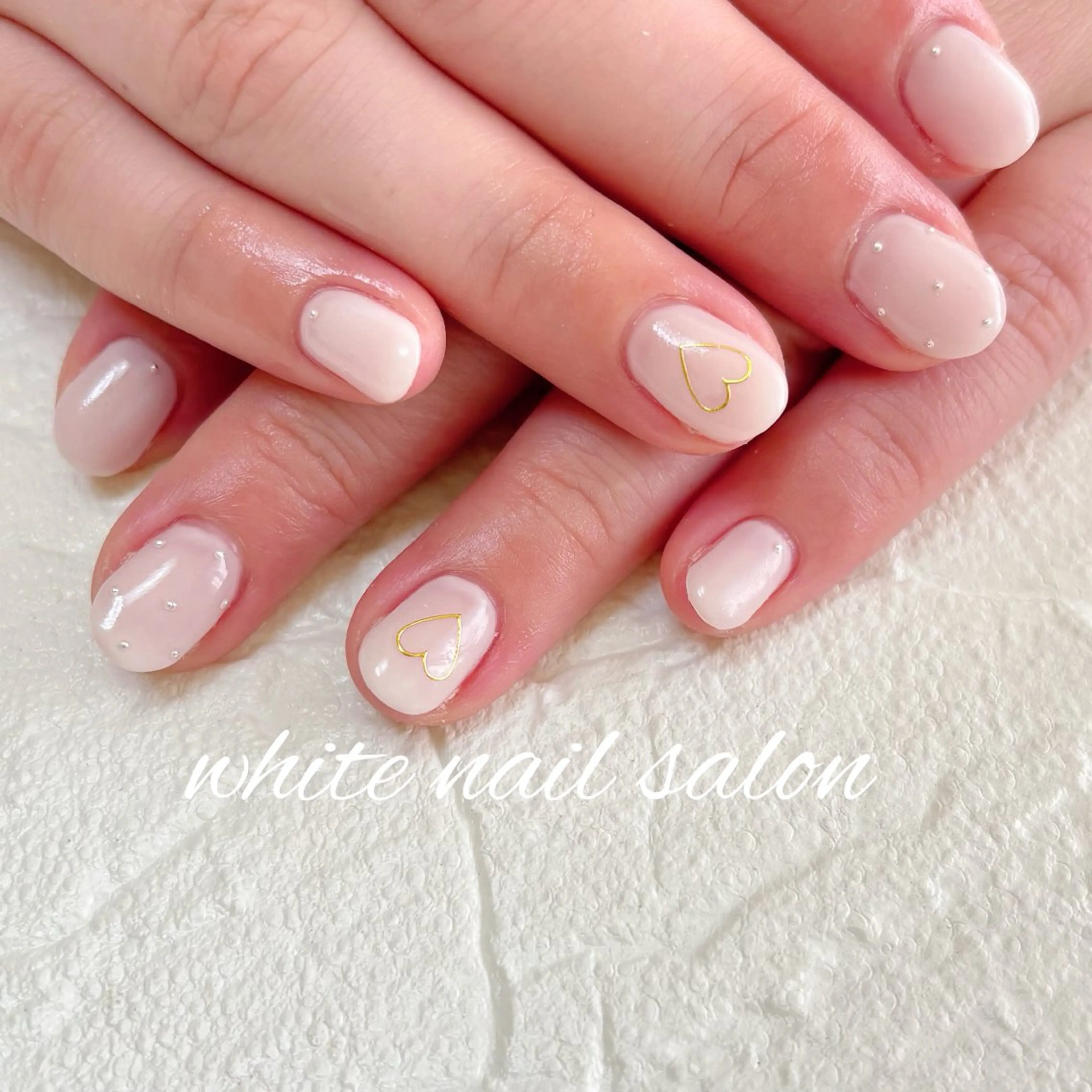 ネイル フットネイル ハンドネイル white nail salonのネイルデザイン