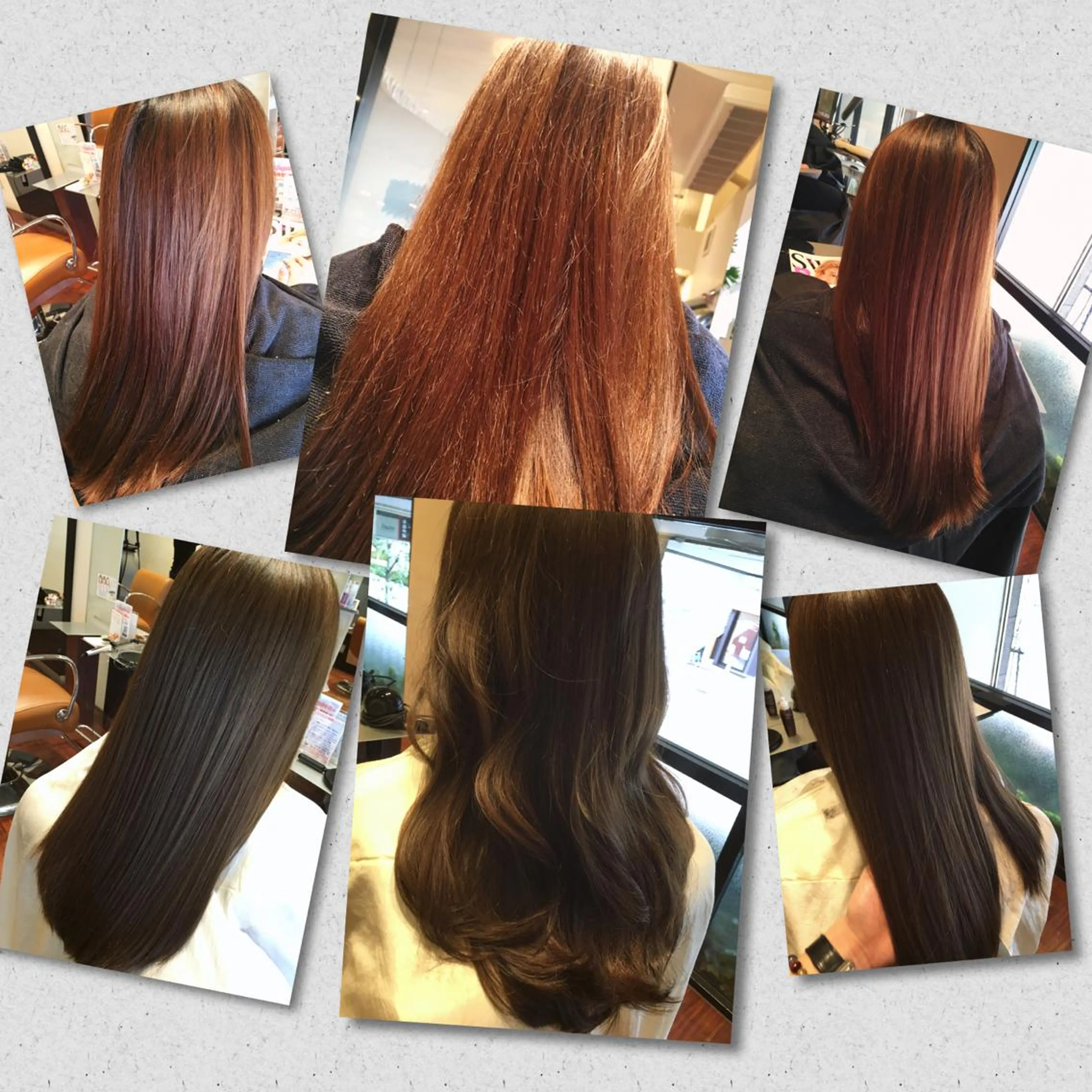 セミロング ロング カラー 上原 聡良(akira)のヘアスタイル