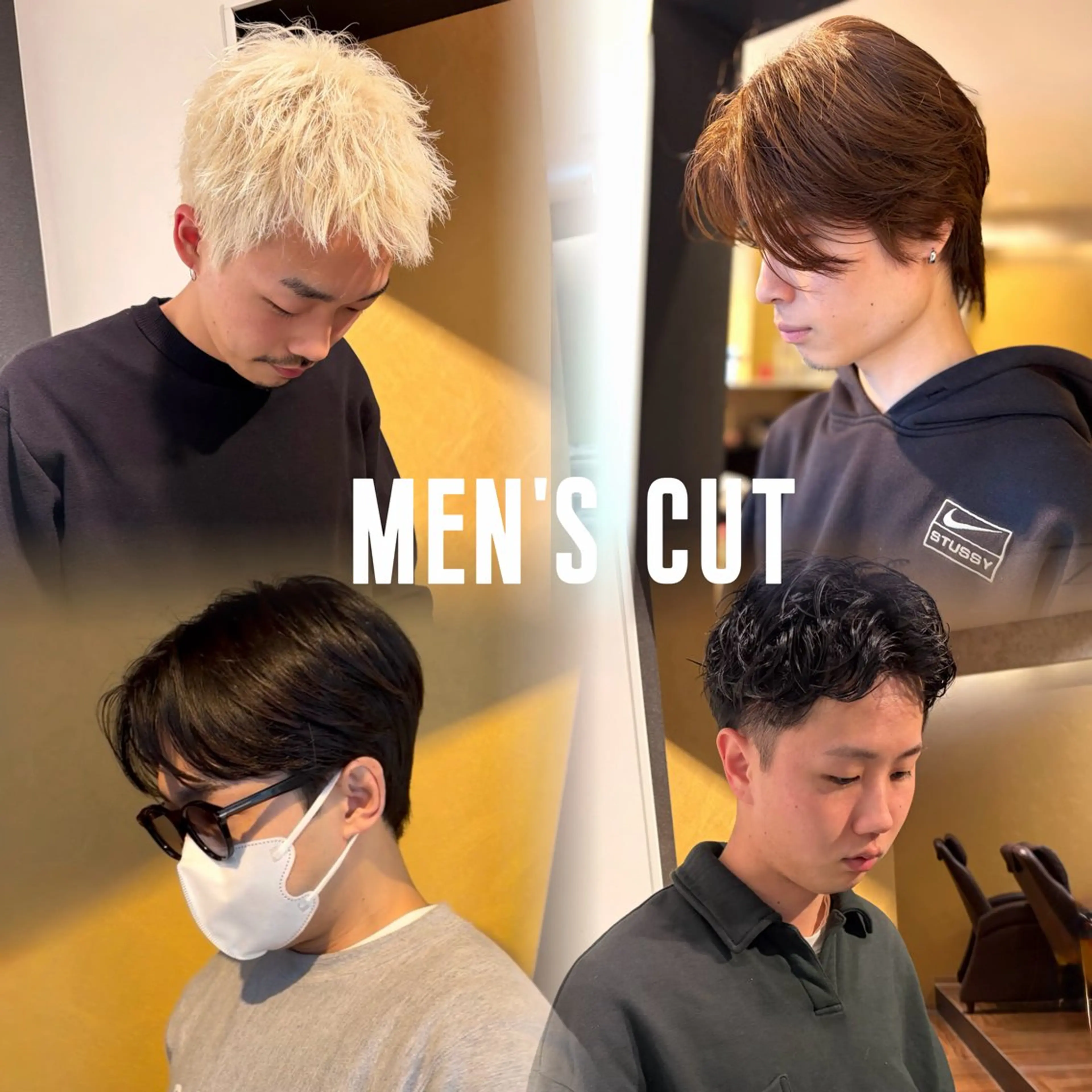 ✂︎メンズカット+眉カットor 10分スパ(クレンジング付き)✂︎の写真