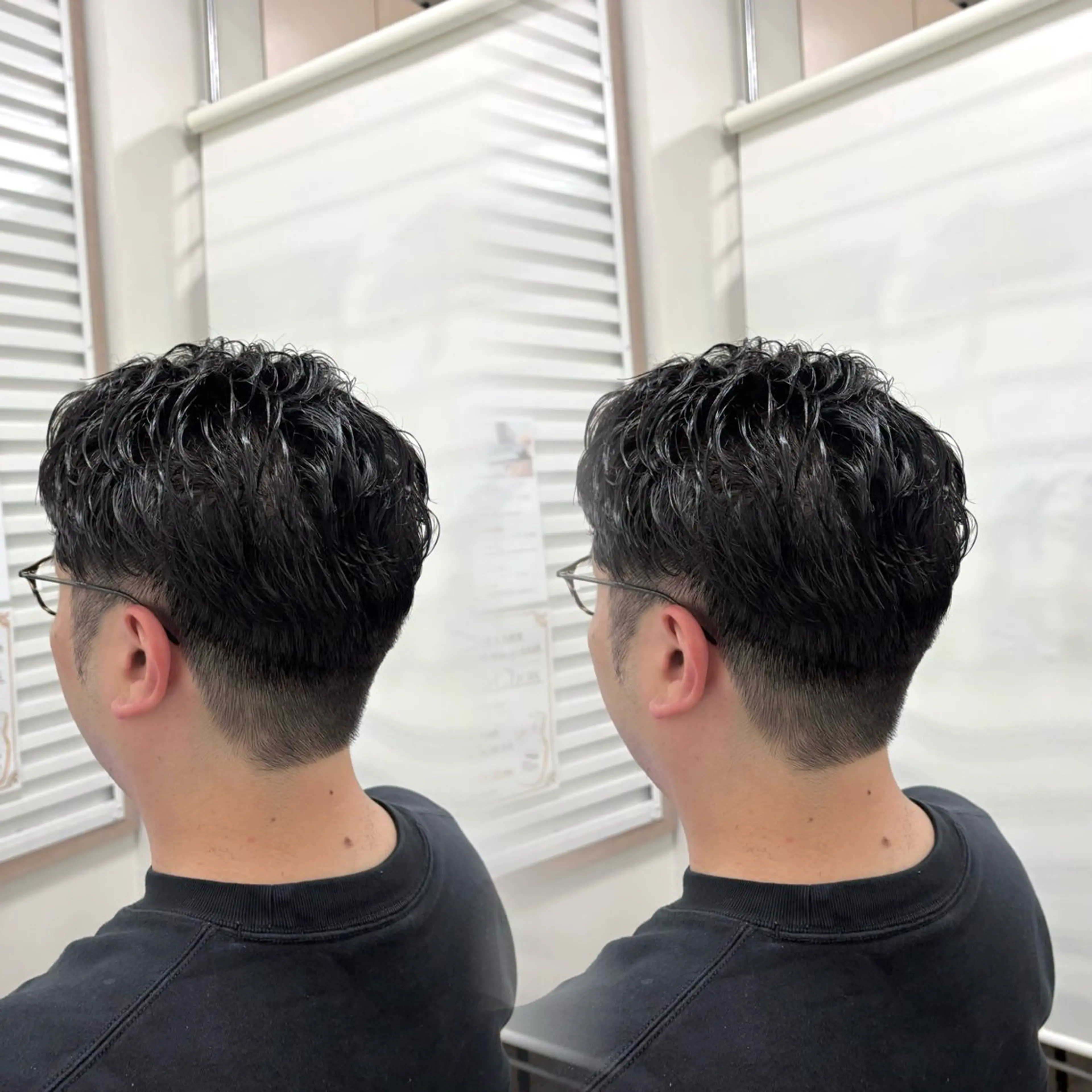 パーマ カット パーマ 瀬山 杏奈のヘアスタイル