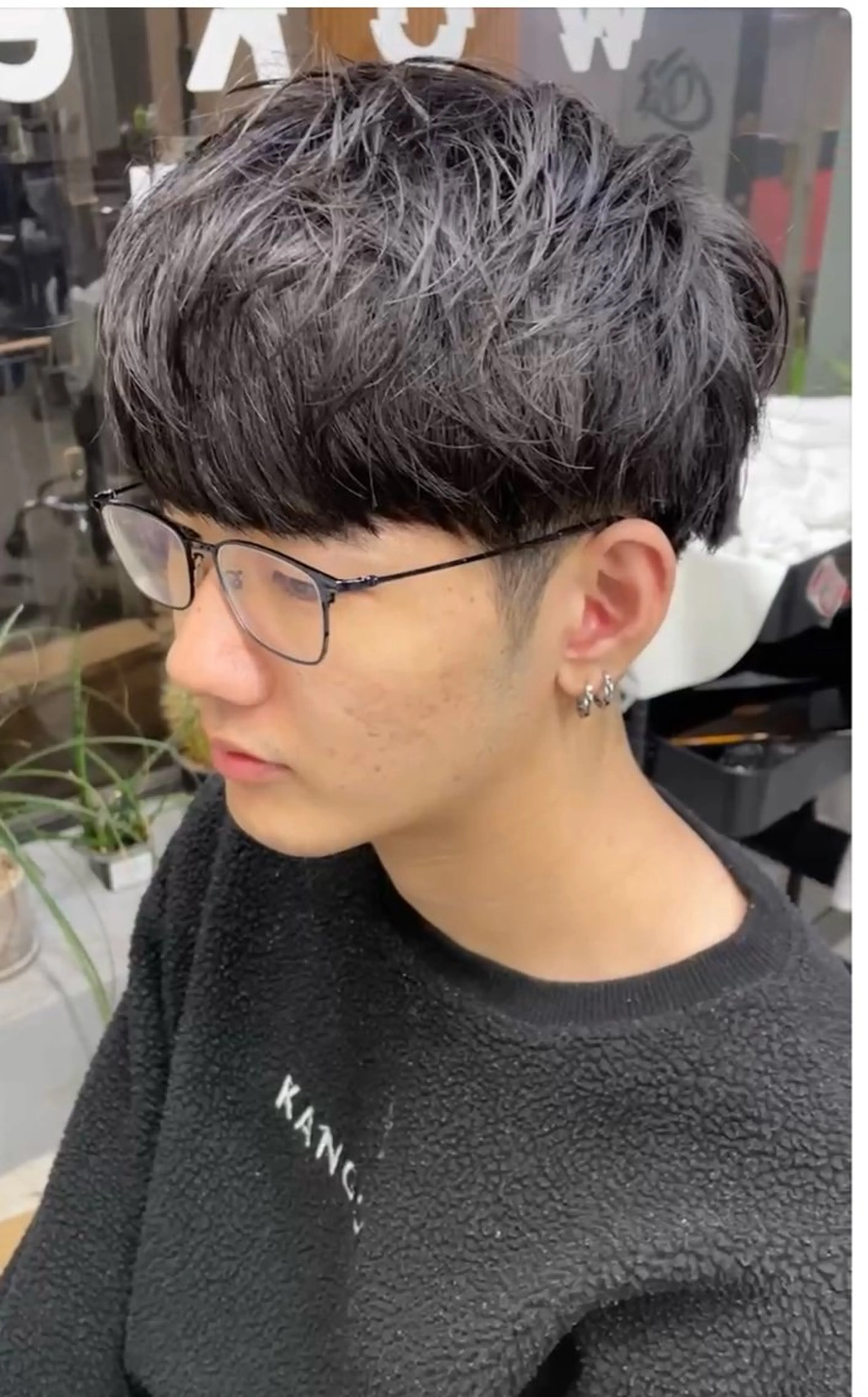 ショート パーマ メンズ メンズ専門サロン wokeのヘアスタイル