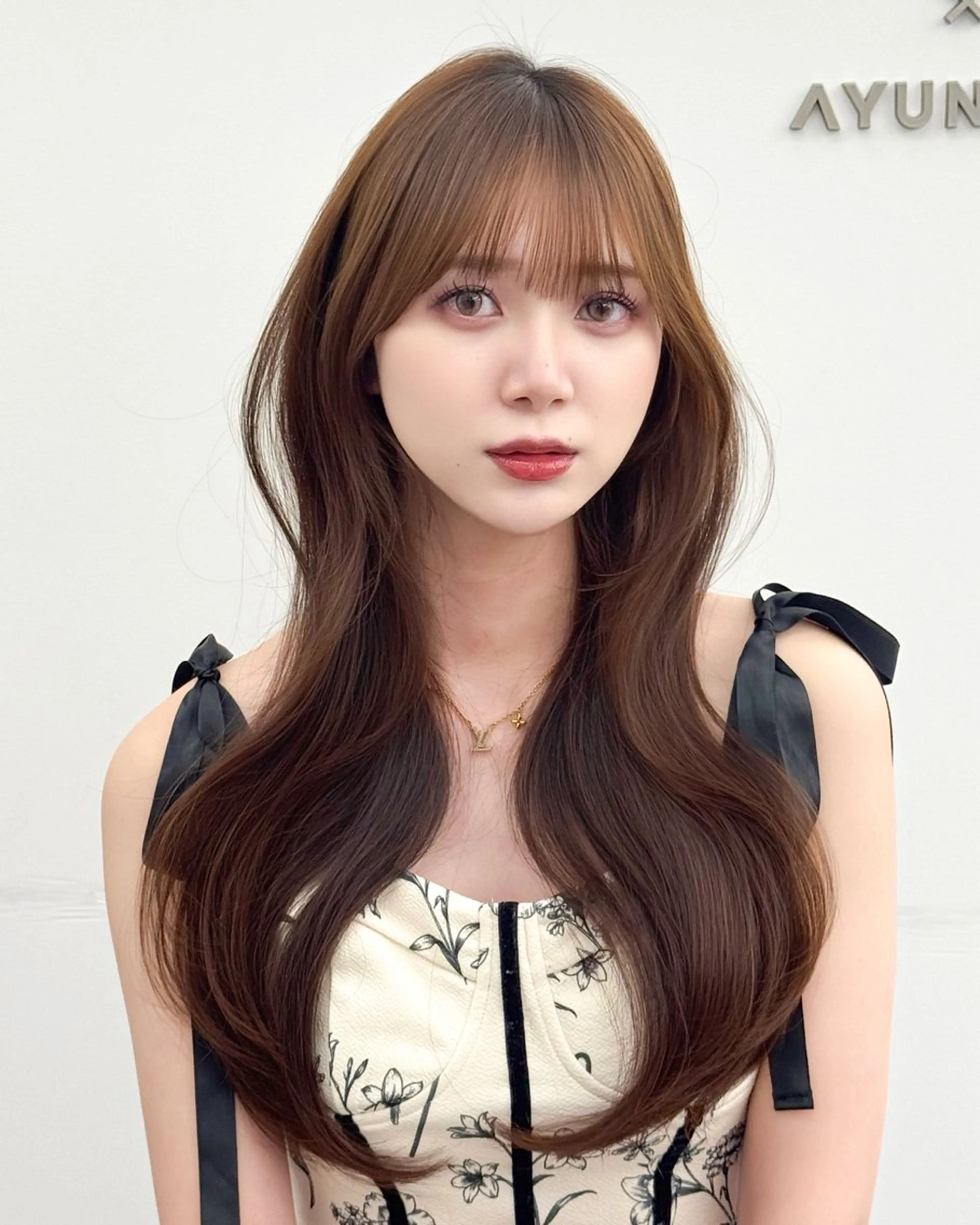 ロング カラー 韓国ヘア　紗希 🦋のヘアスタイル