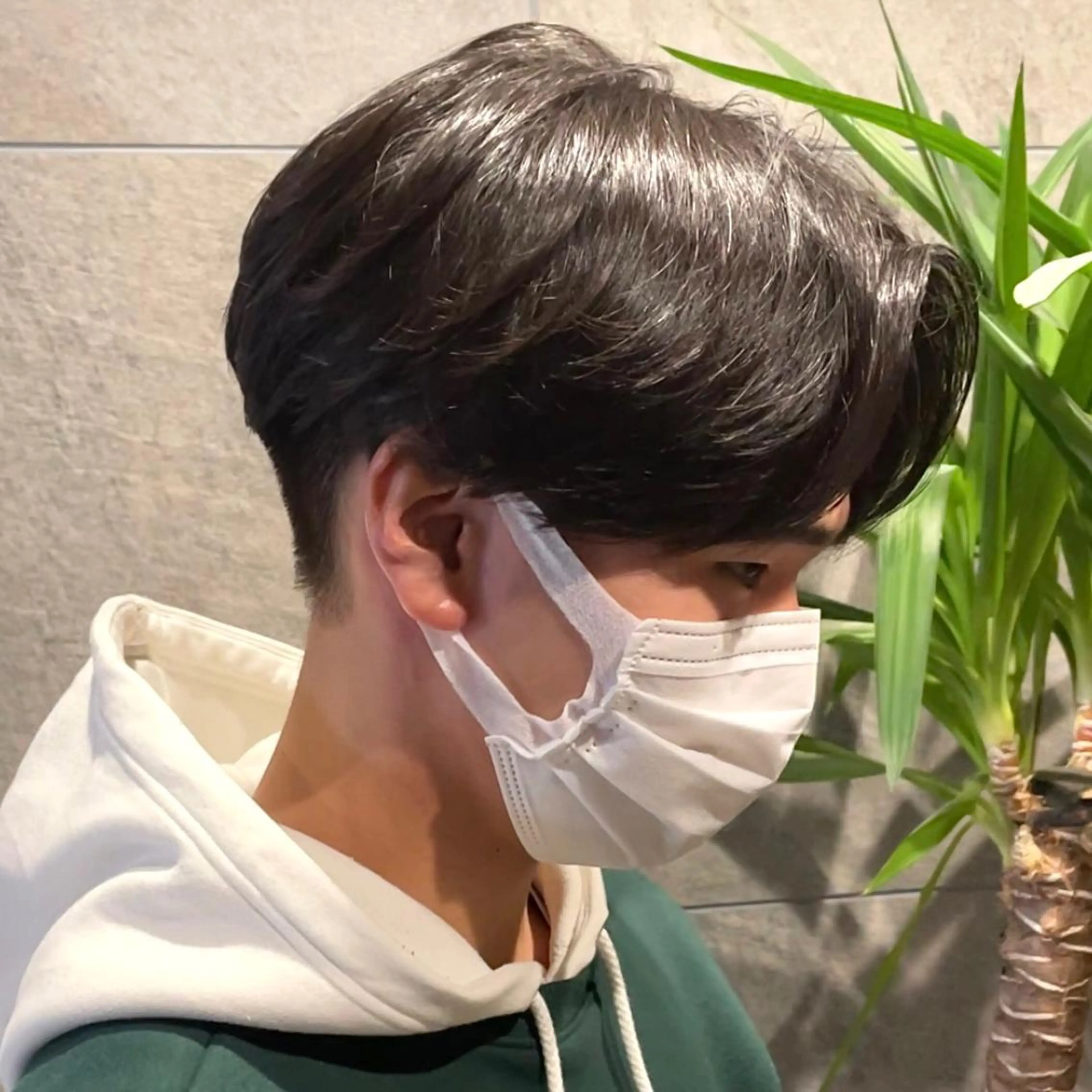 パーマ メンズカット　文山 翔世のヘアスタイル