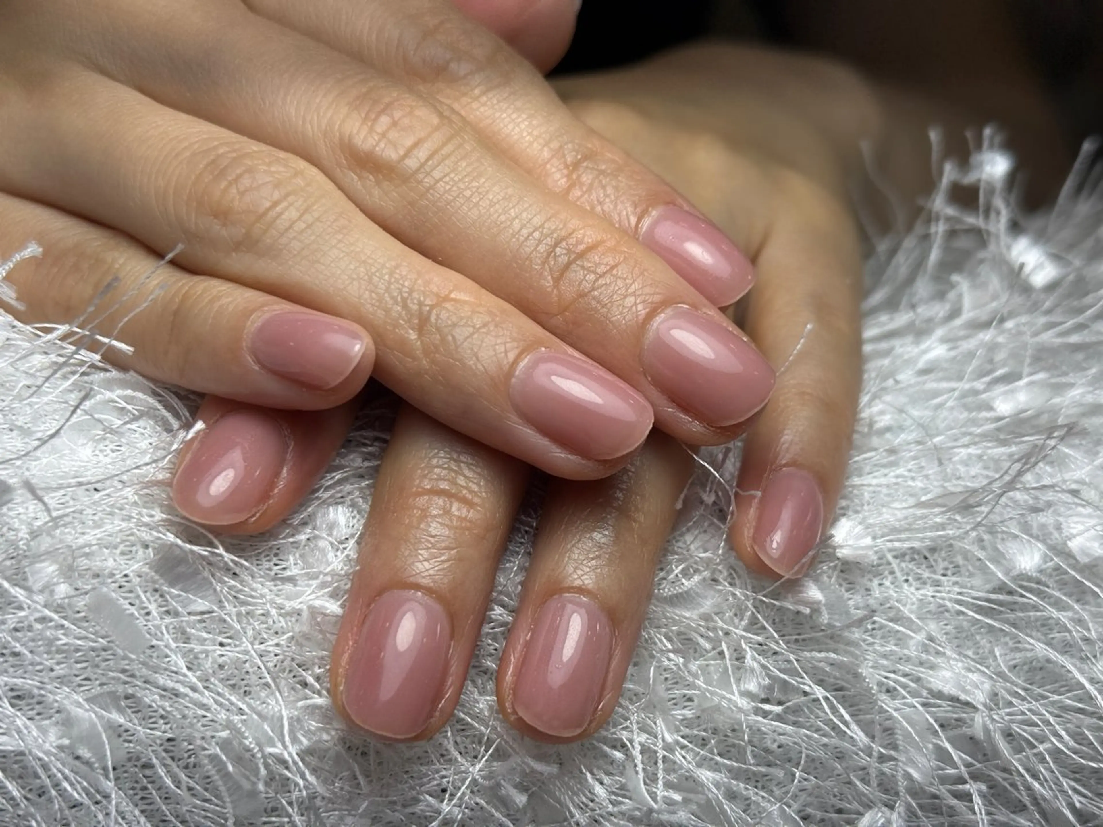 ネイル チークネイル 長さ出し フットネイル フレンチネイル ジェルネイル ハンドネイル Han Evelynのネイルデザイン