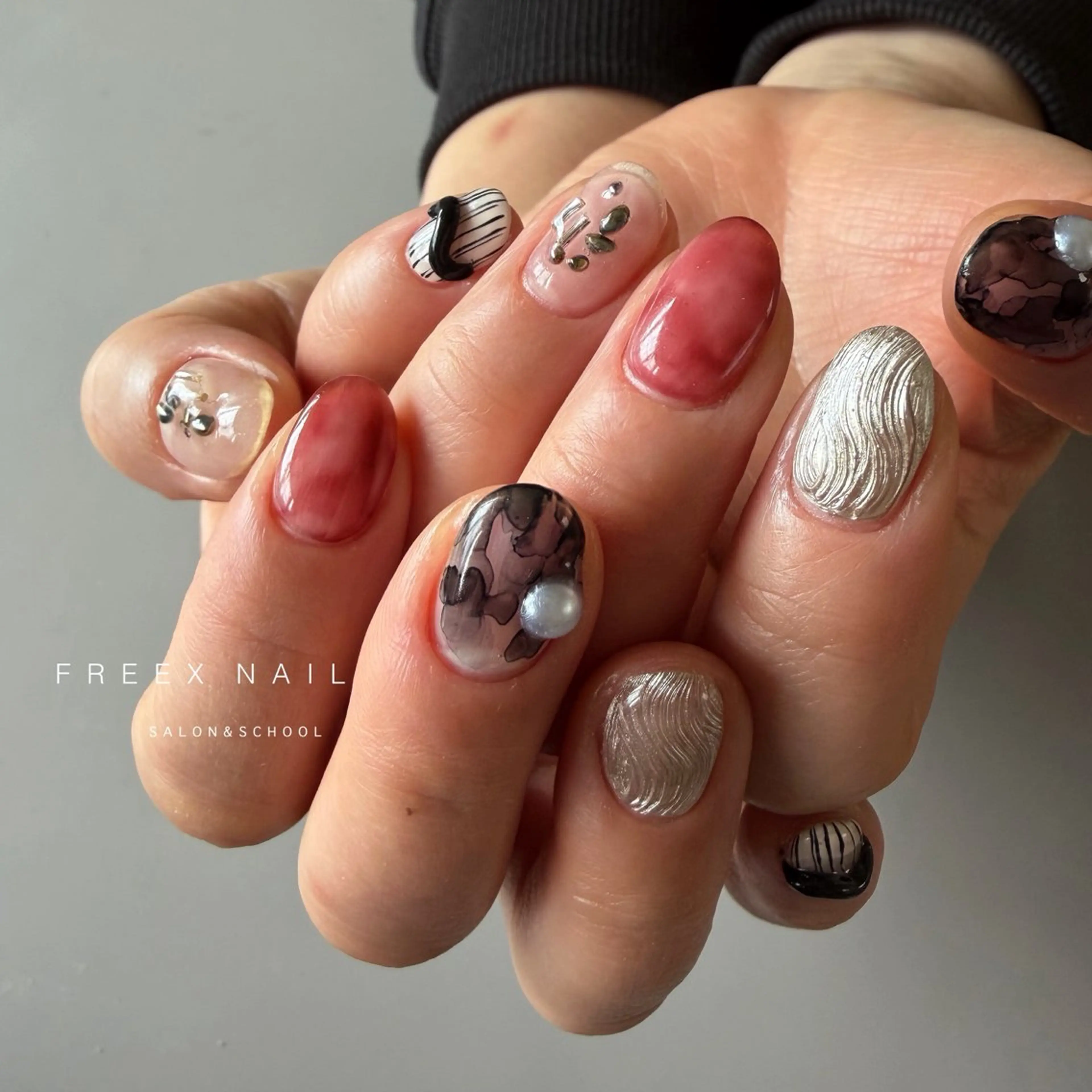 ネイル ニュアンスネイル freex nail /ニュアンス/個性派のネイルデザイン