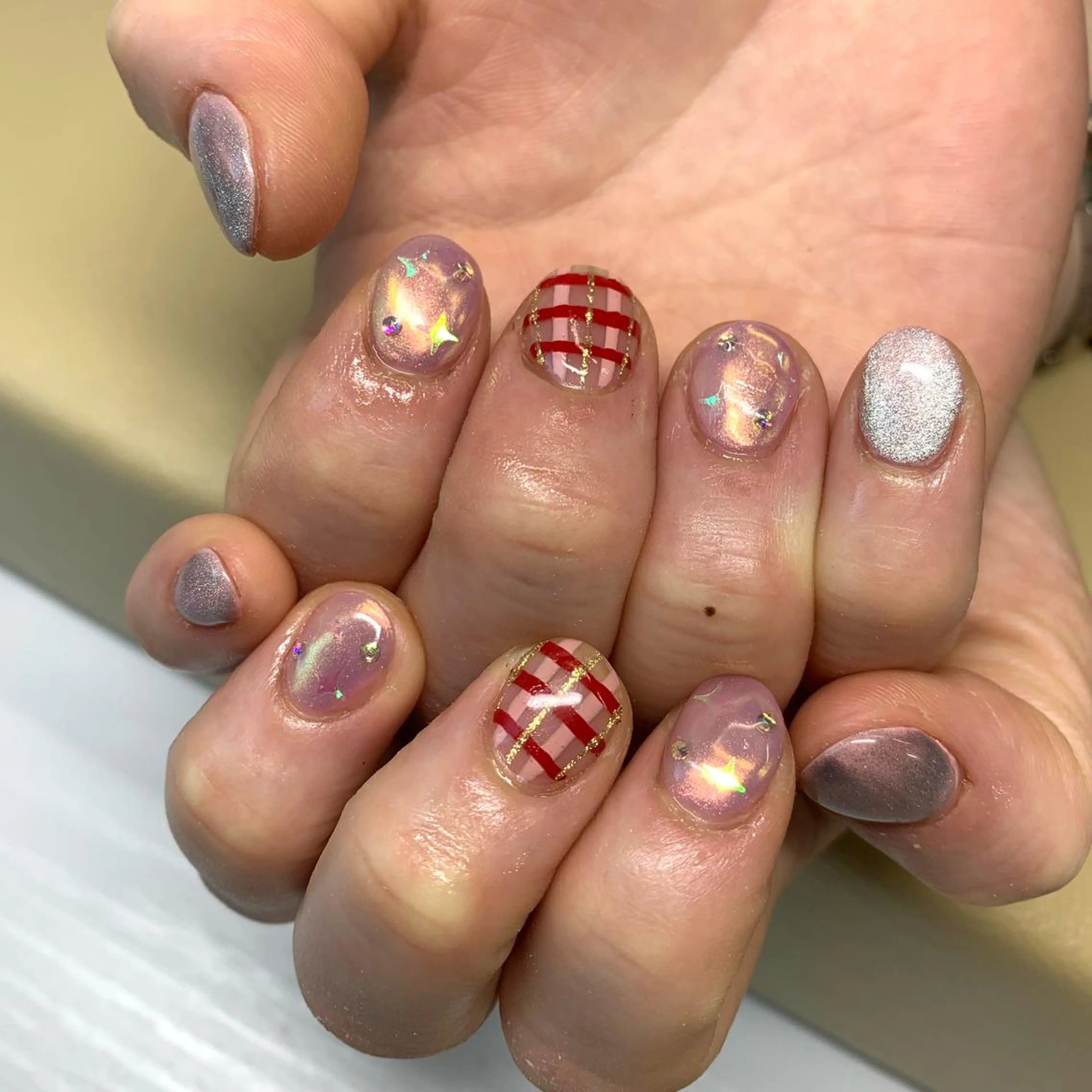 ネイル καρδιά -ｶﾙﾃﾞｨｱ-のネイルデザイン