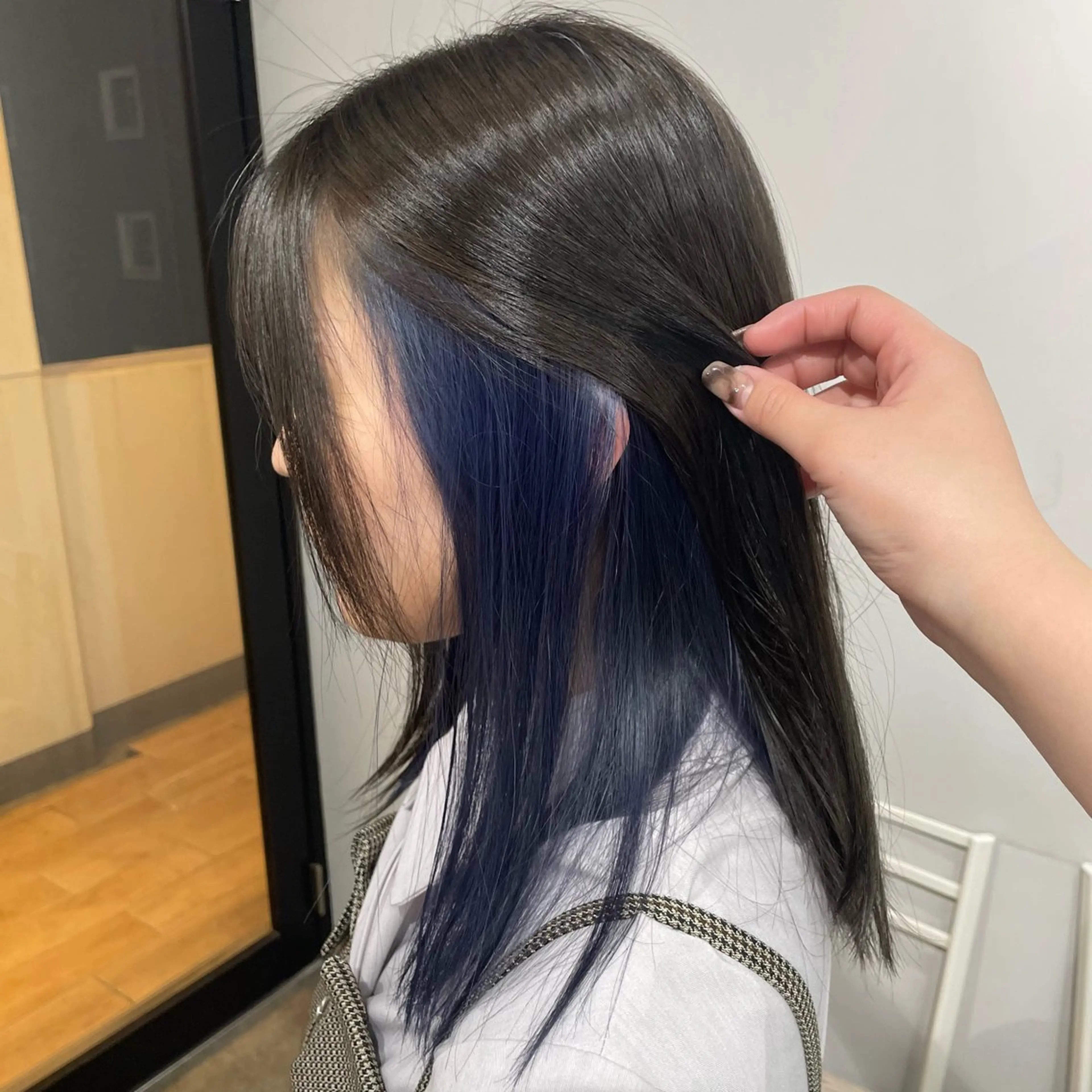 ロング カラー カット ヘアカラー トリートメント REINA ISHIDOのヘアスタイル