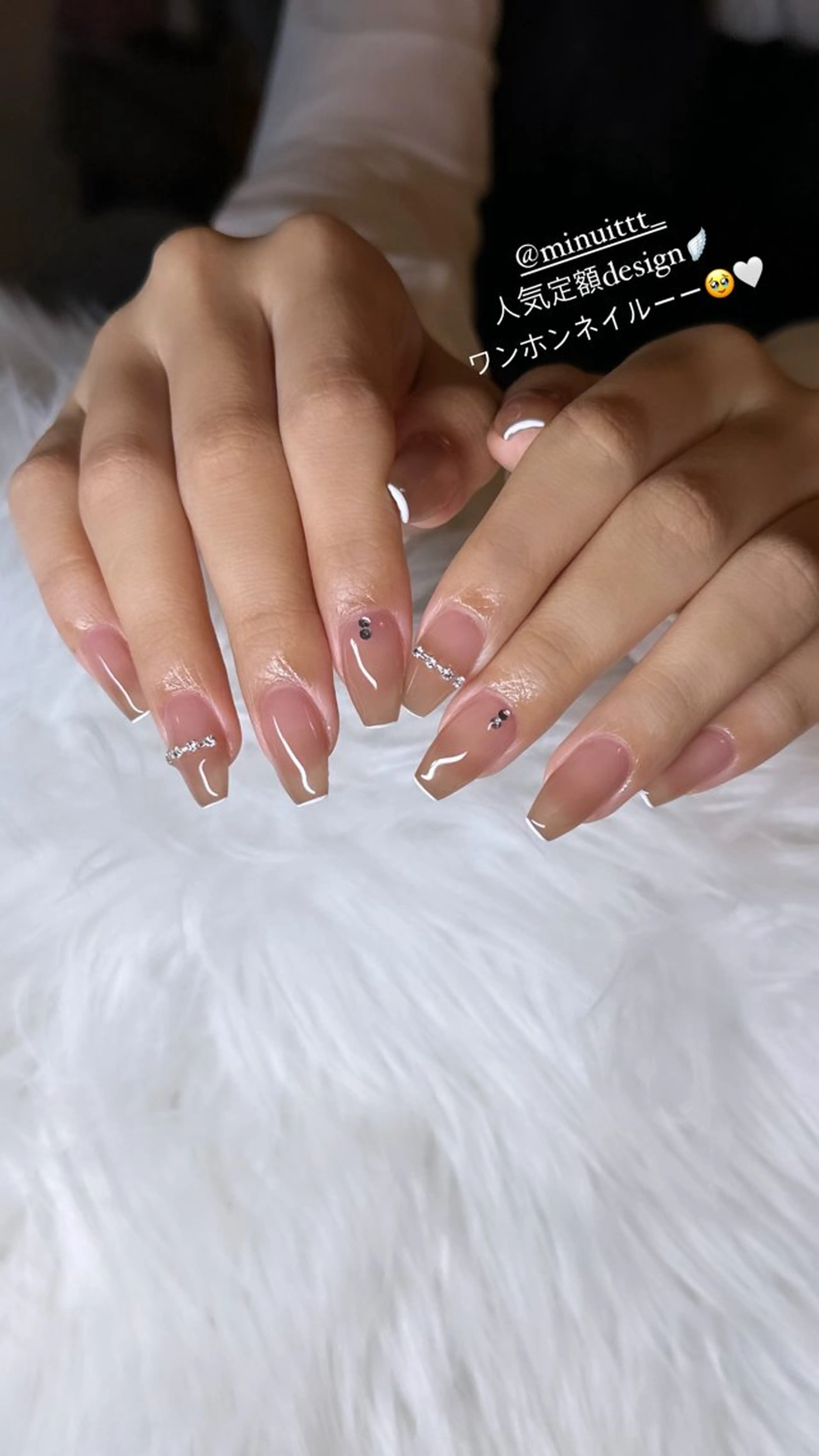 メンズ ネイル ハンドネイル ハンドケア Non Nonのネイルデザイン