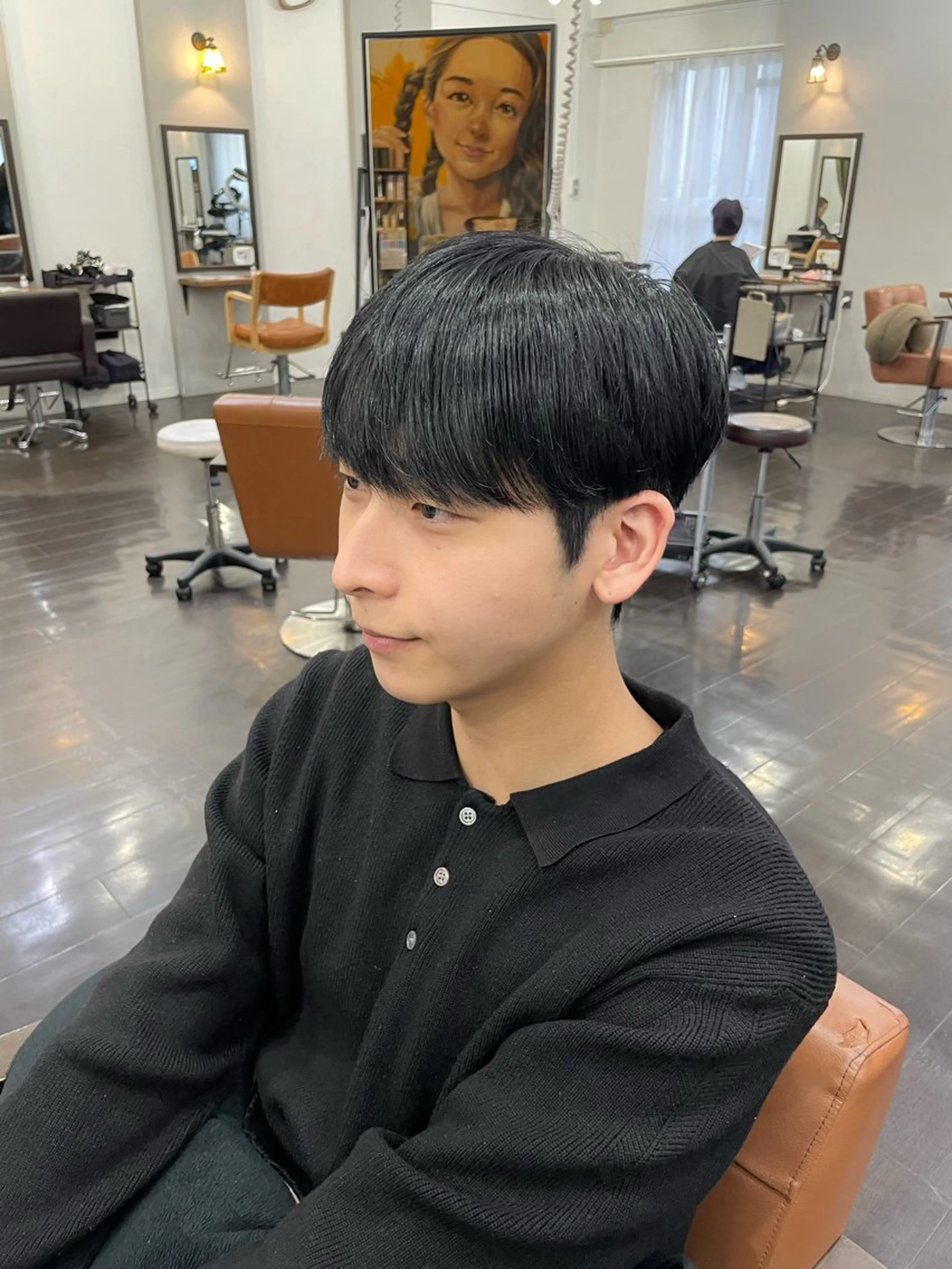 カラー メンズ カット ヘアカラー 暖色カラー/ メンズ/名駅/ユキハのヘアスタイル