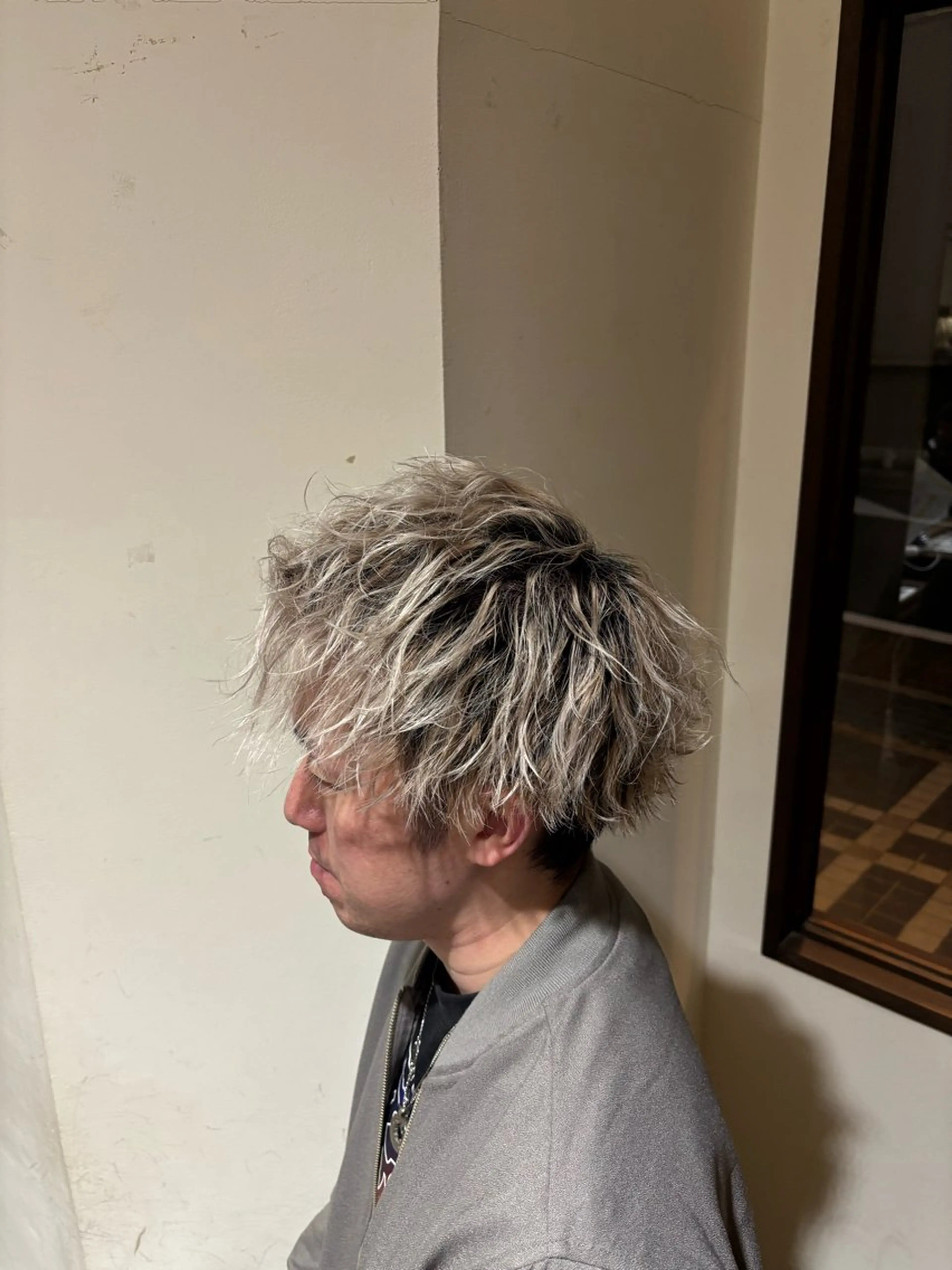 ショート メンズ メンズパーマ 椛山 美桜のヘアスタイル