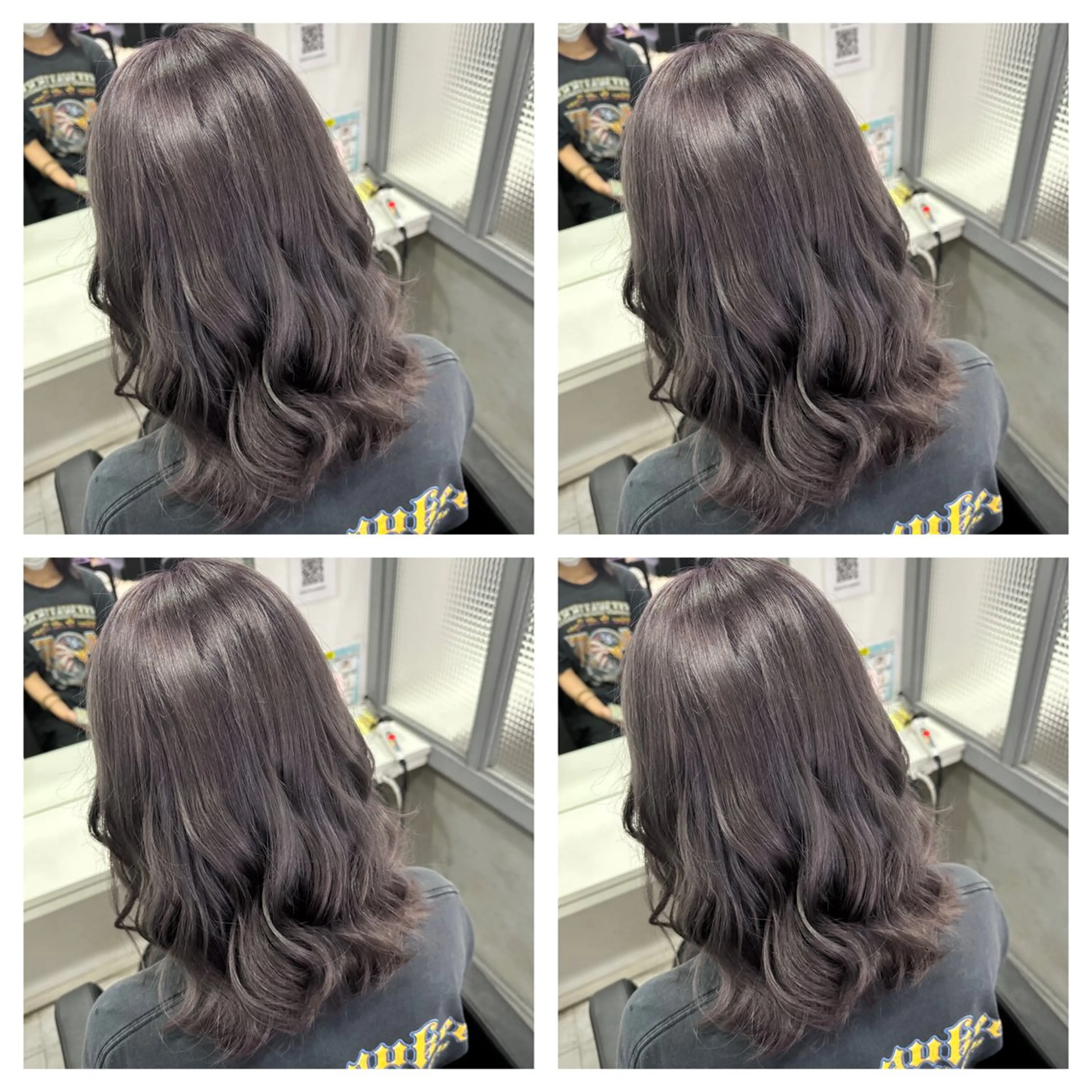 セミロング カラー ヘアアレンジ ヘアカラー トリートメント ヘアセット 🎀推し活ヘアー🎀 Yuuna🐰💖のヘアスタイル