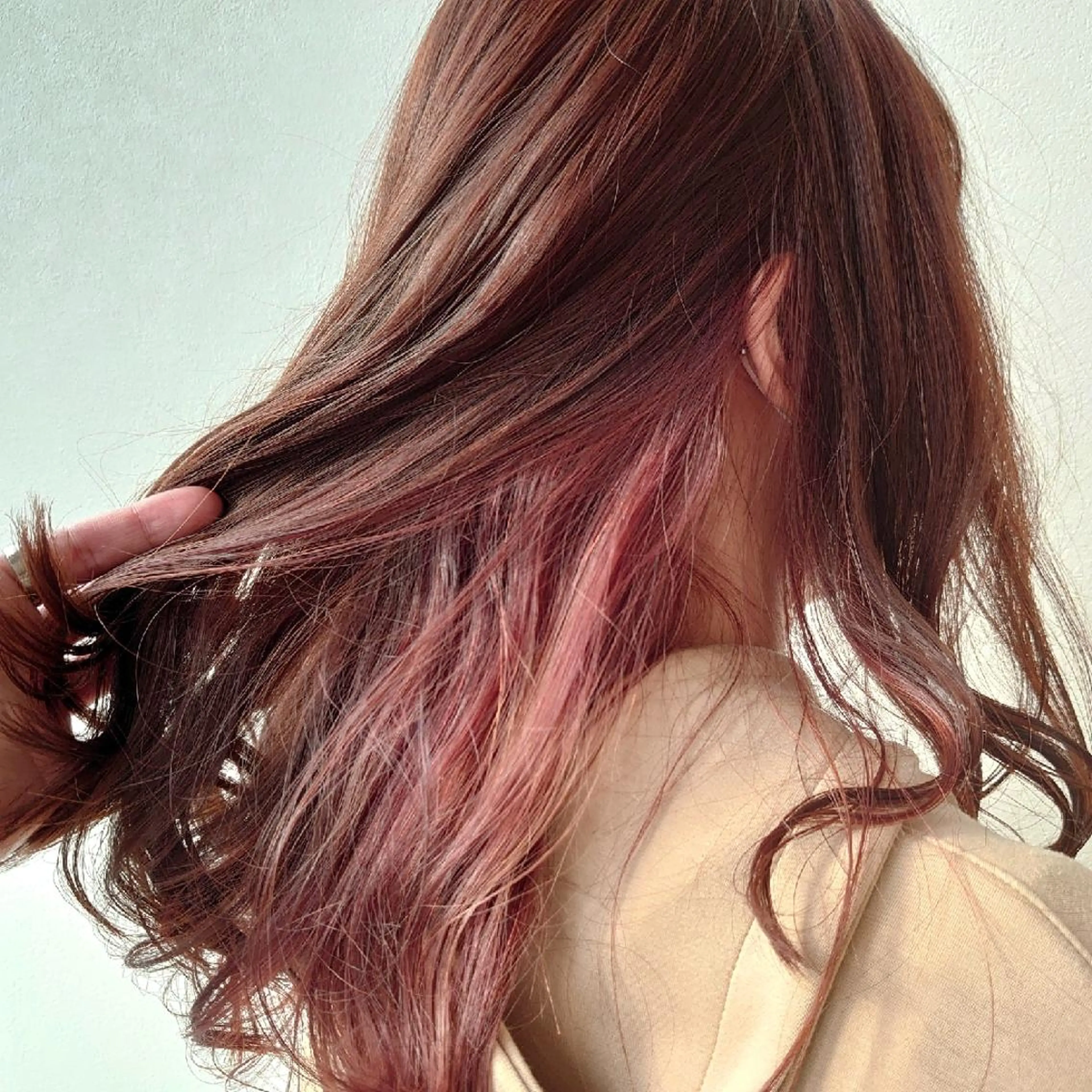 カラー ロング ヘアカラー 髪質改善/ブリーチ 田代 龍我のヘアスタイル