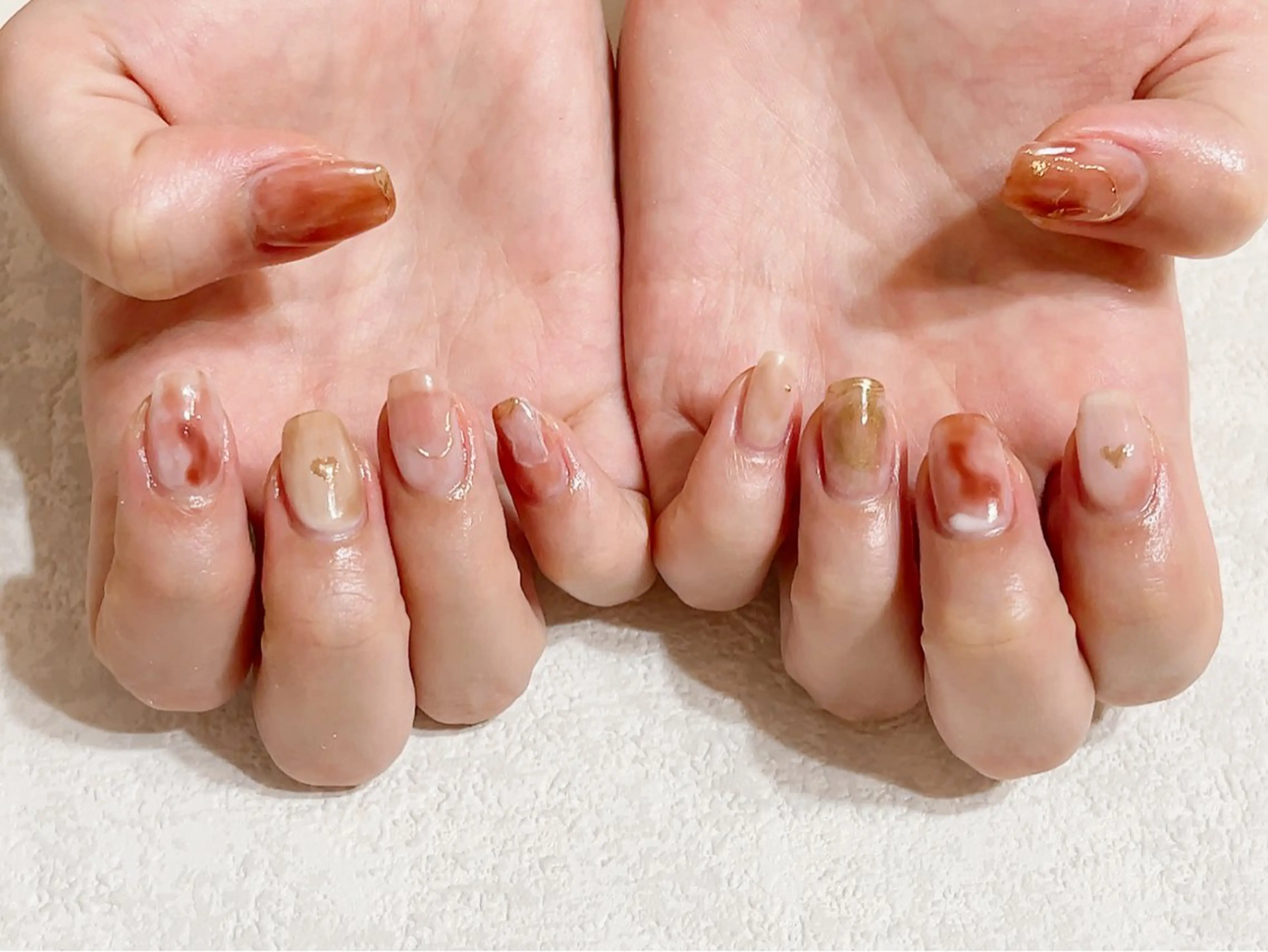 ネイル ジェルネイル メンズネイル ニュアンスネイル パラジェル 夏ネイル kikinail 溝の口のネイルデザイン