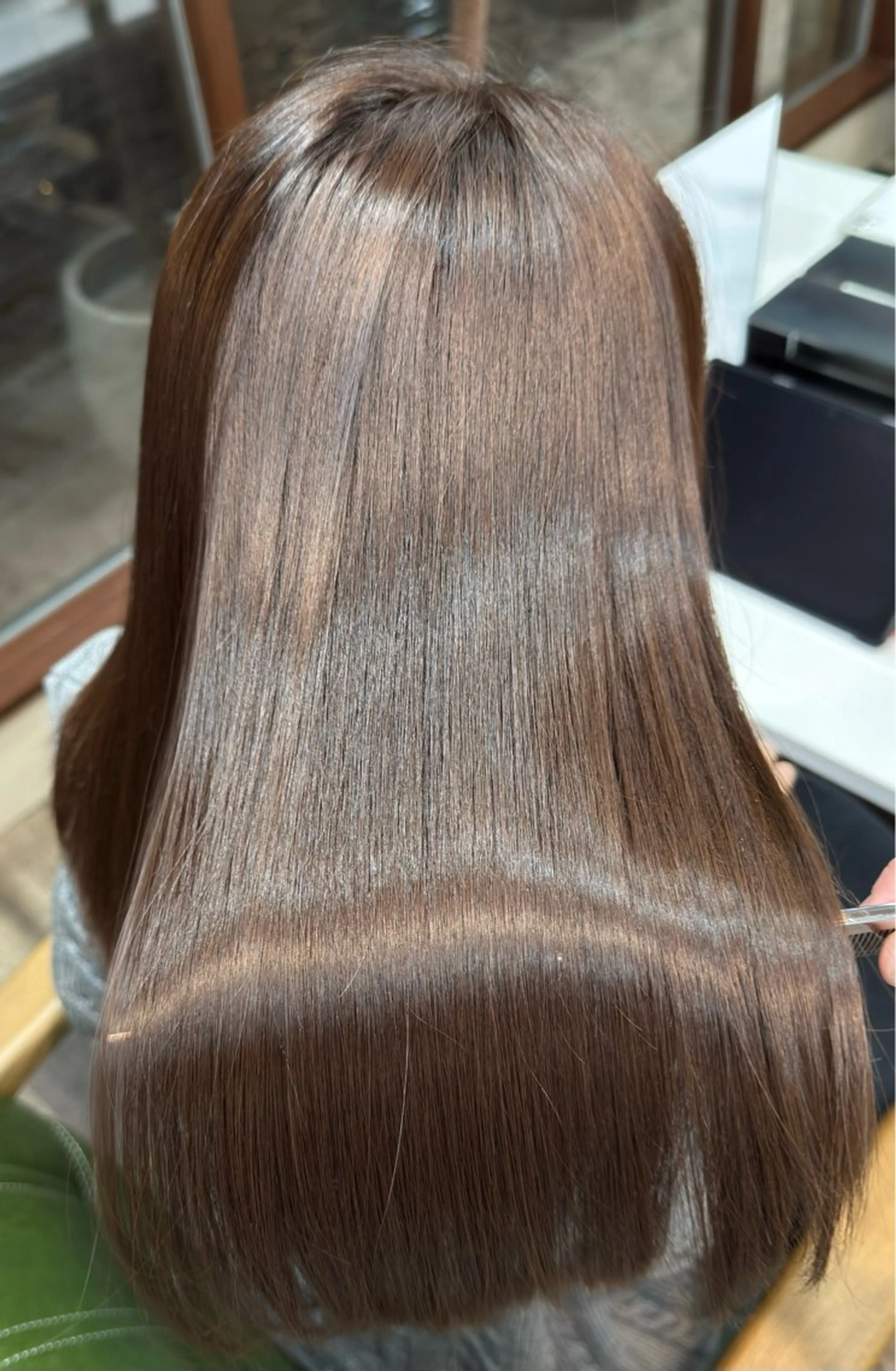 ロング トリートメント 金 春江のヘアスタイル