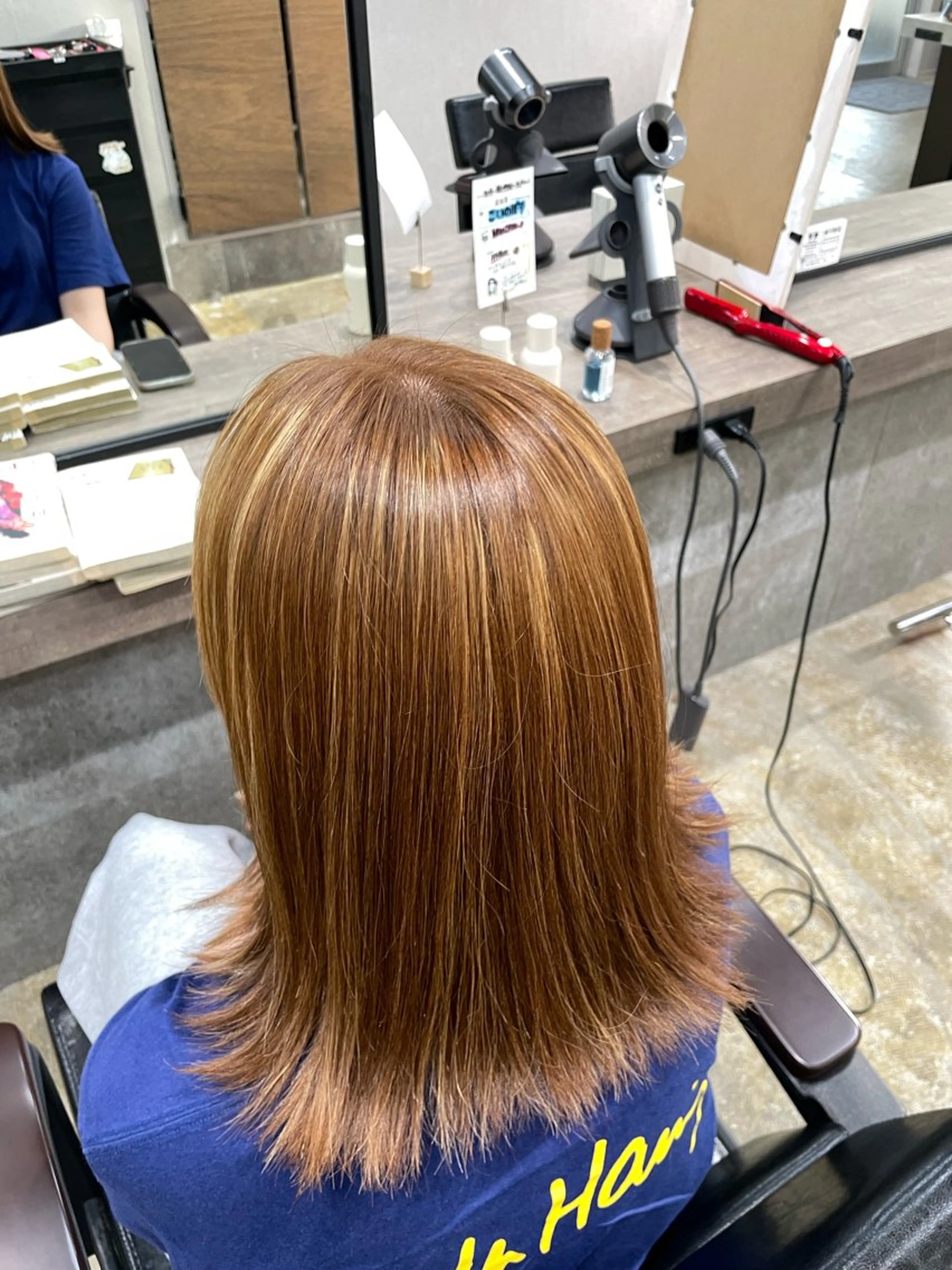 セミロング カラー ヘアカラー ニュアンスカラー/ 🫧レミ(坊主)のヘアスタイル