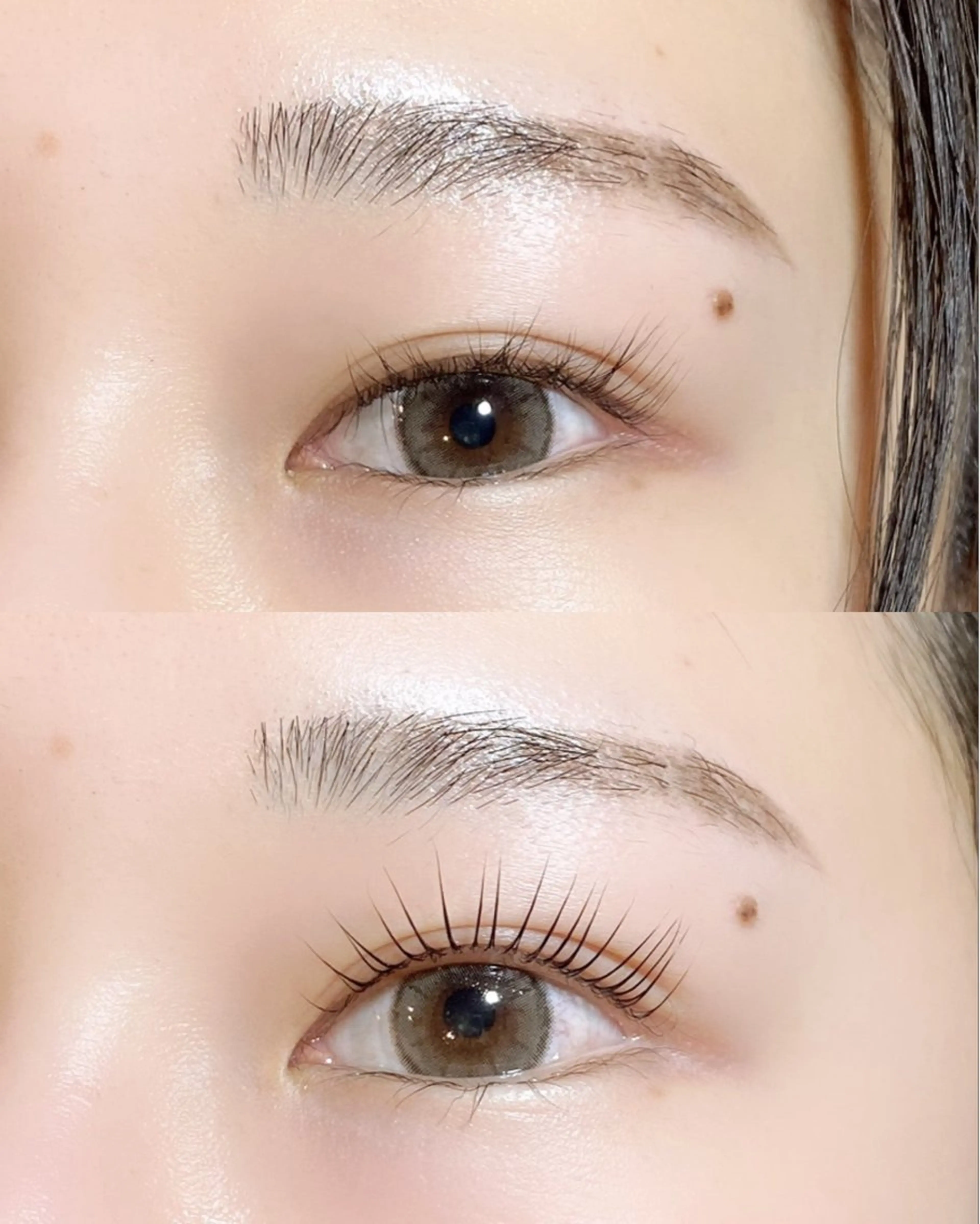 マツエク・マツパ パリジェンヌラッシュリフト 一重×まつ毛パーマ mångata 【モンガータ】茜のマツエク・マツパデザイン