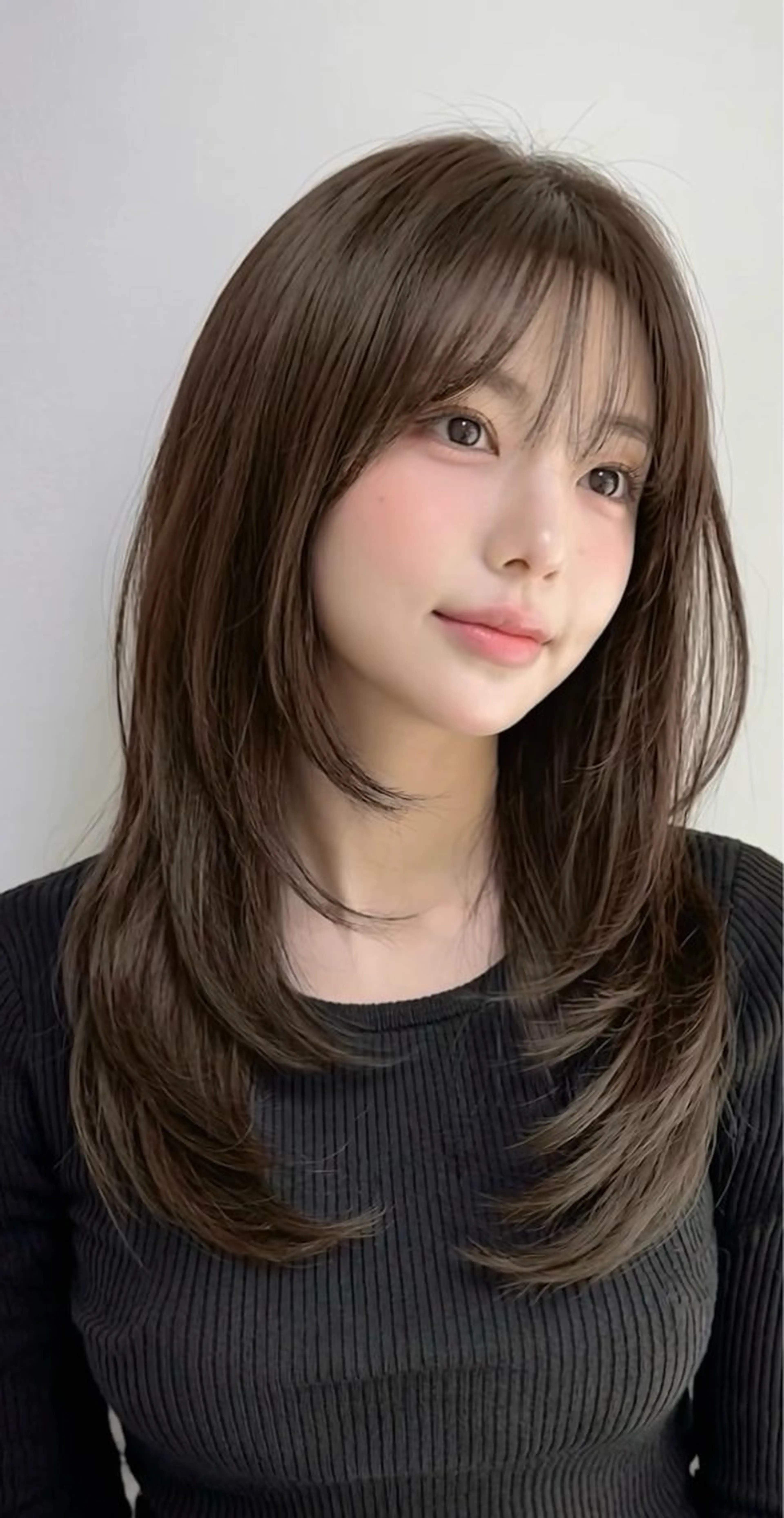 セミロング 小橋 亮太のヘアスタイル