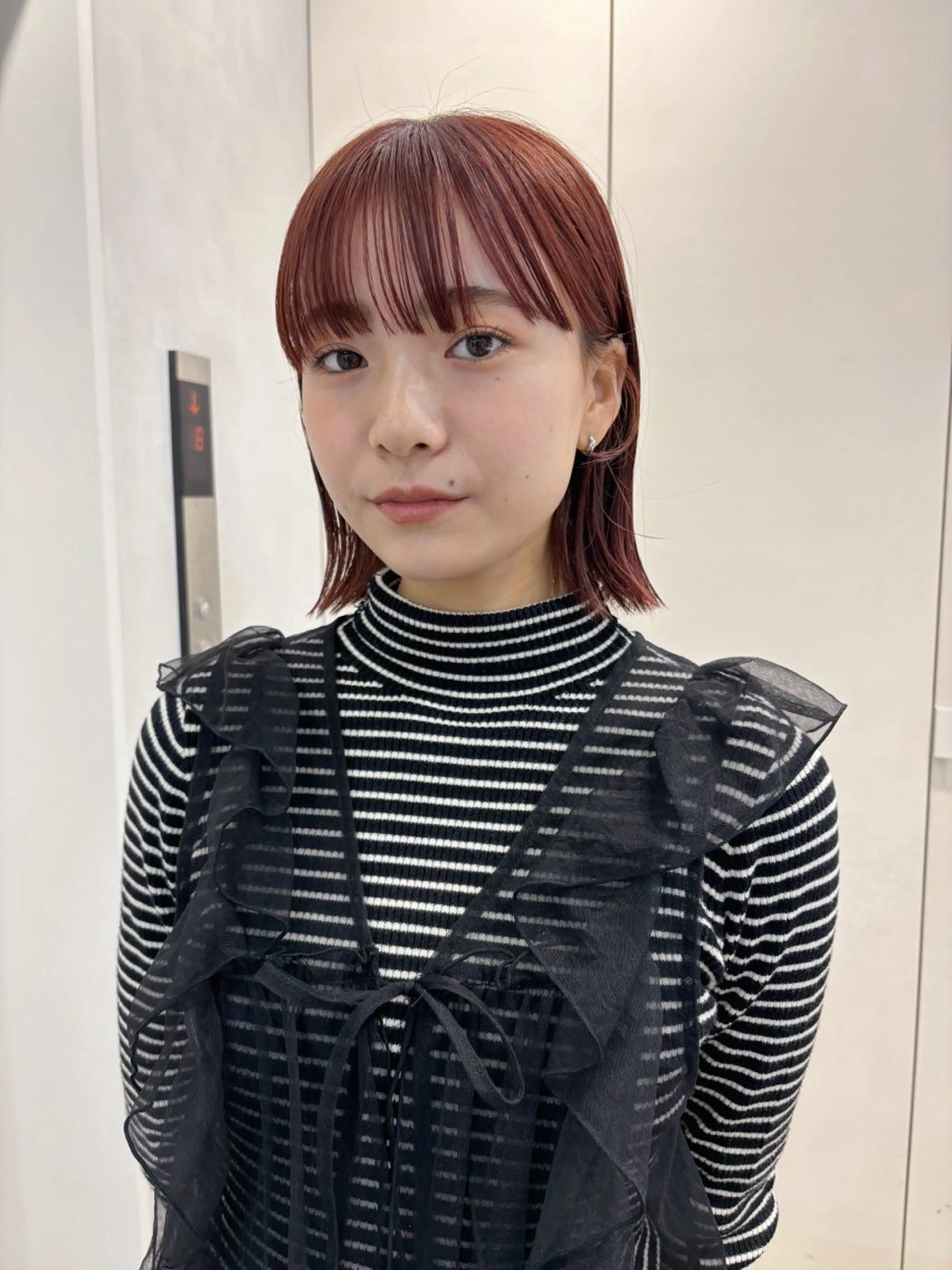 ショート 青木 優歩のヘアスタイル