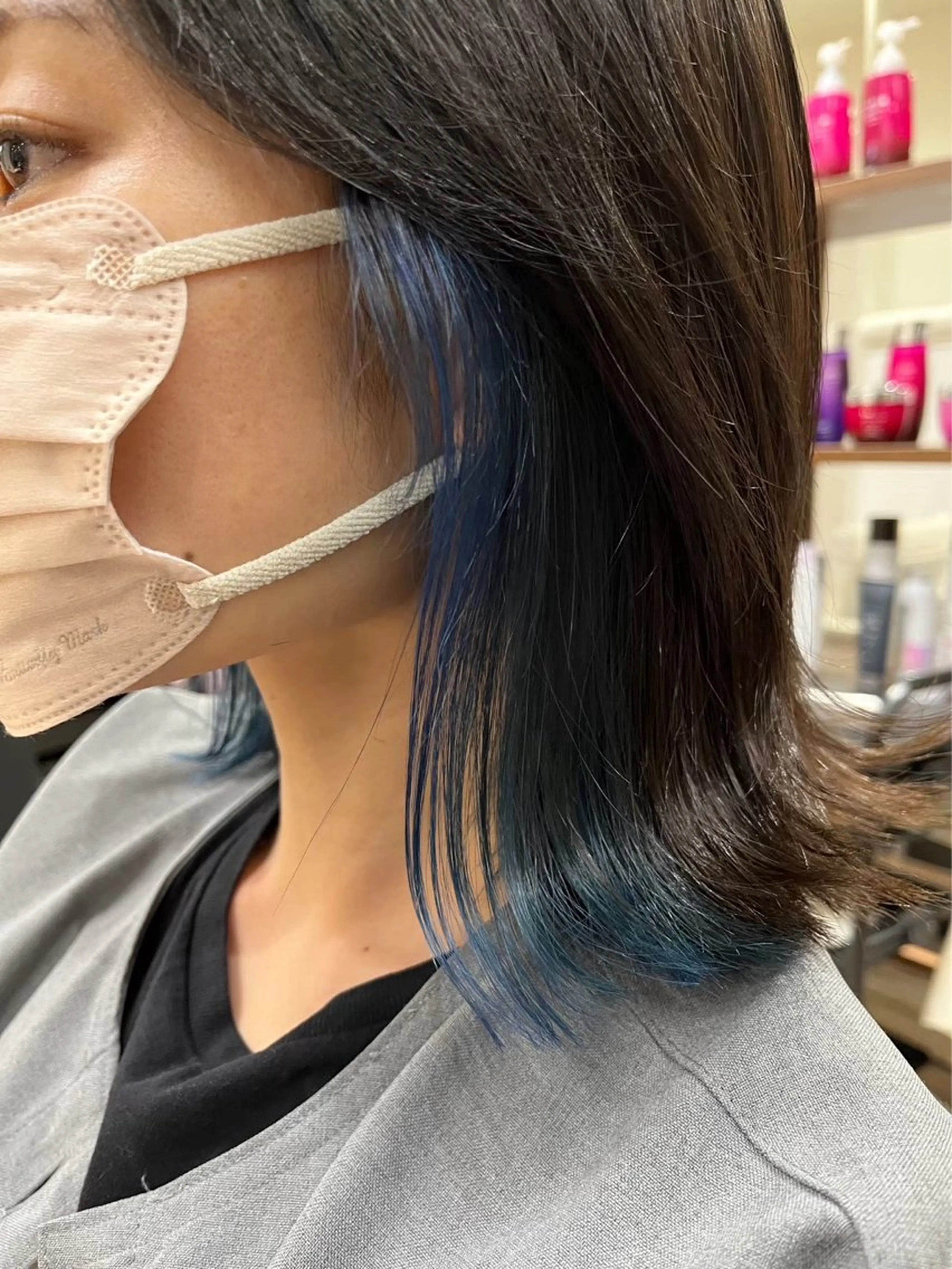 ミディアム カラー 髙橋 未来のヘアスタイル