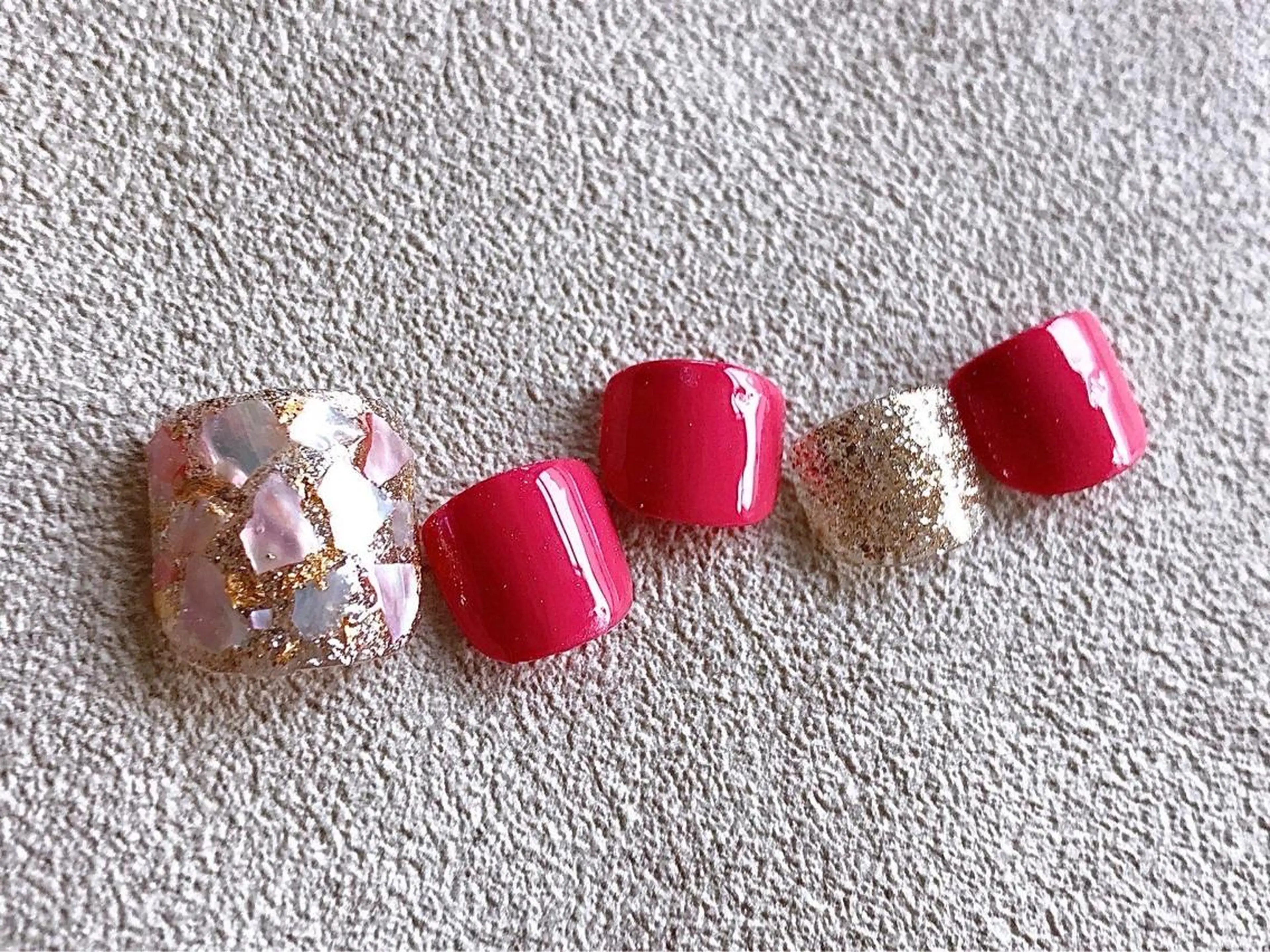 ネイル フットネイル mogunail &blowのネイルデザイン