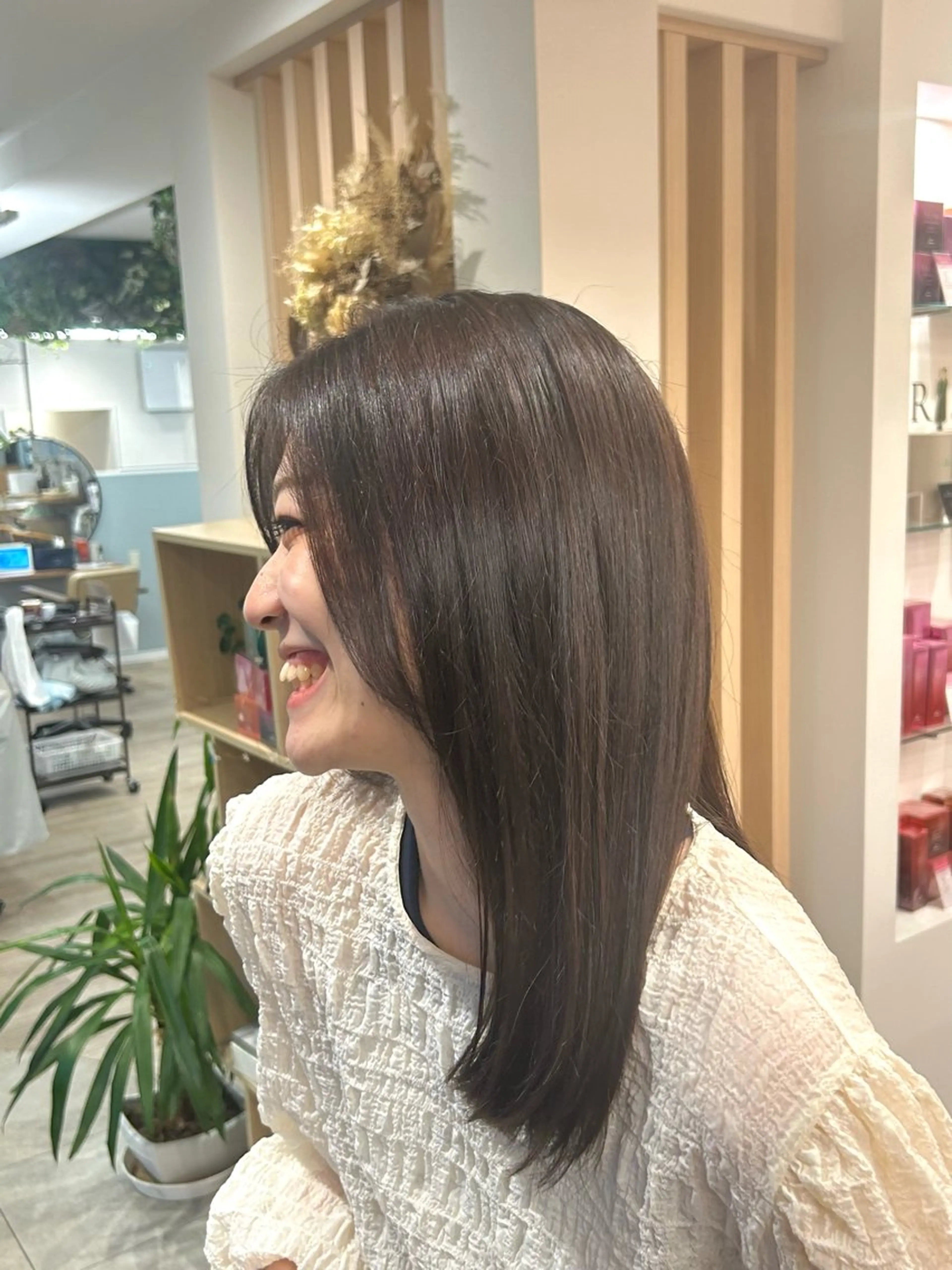 カラー ヘアカラー 西新  MAHIRO 🩵🫧艶髪🩵🫧のヘアスタイル