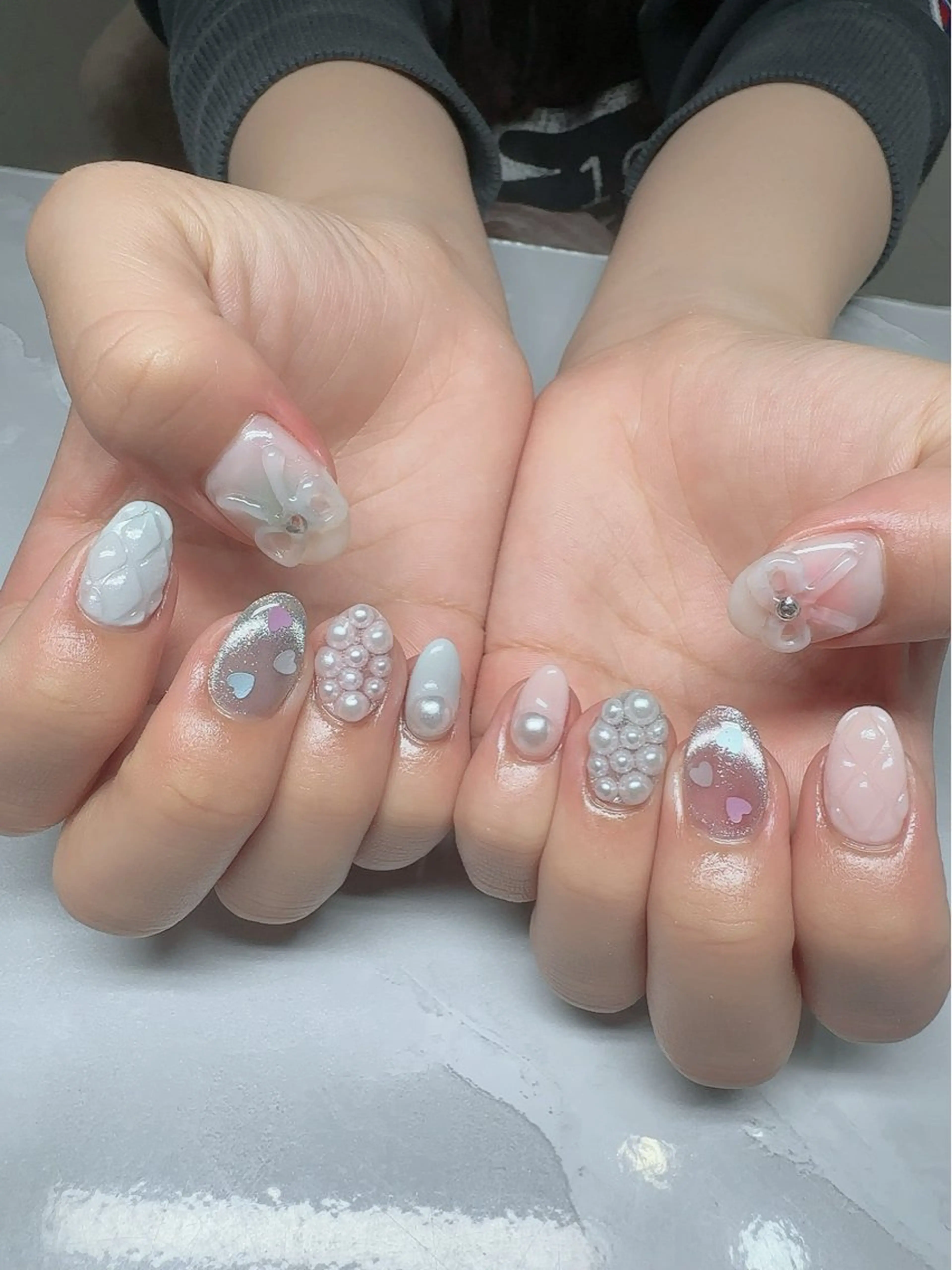 ネイル アートネイル 持ち込み nyasu nailのネイルデザイン