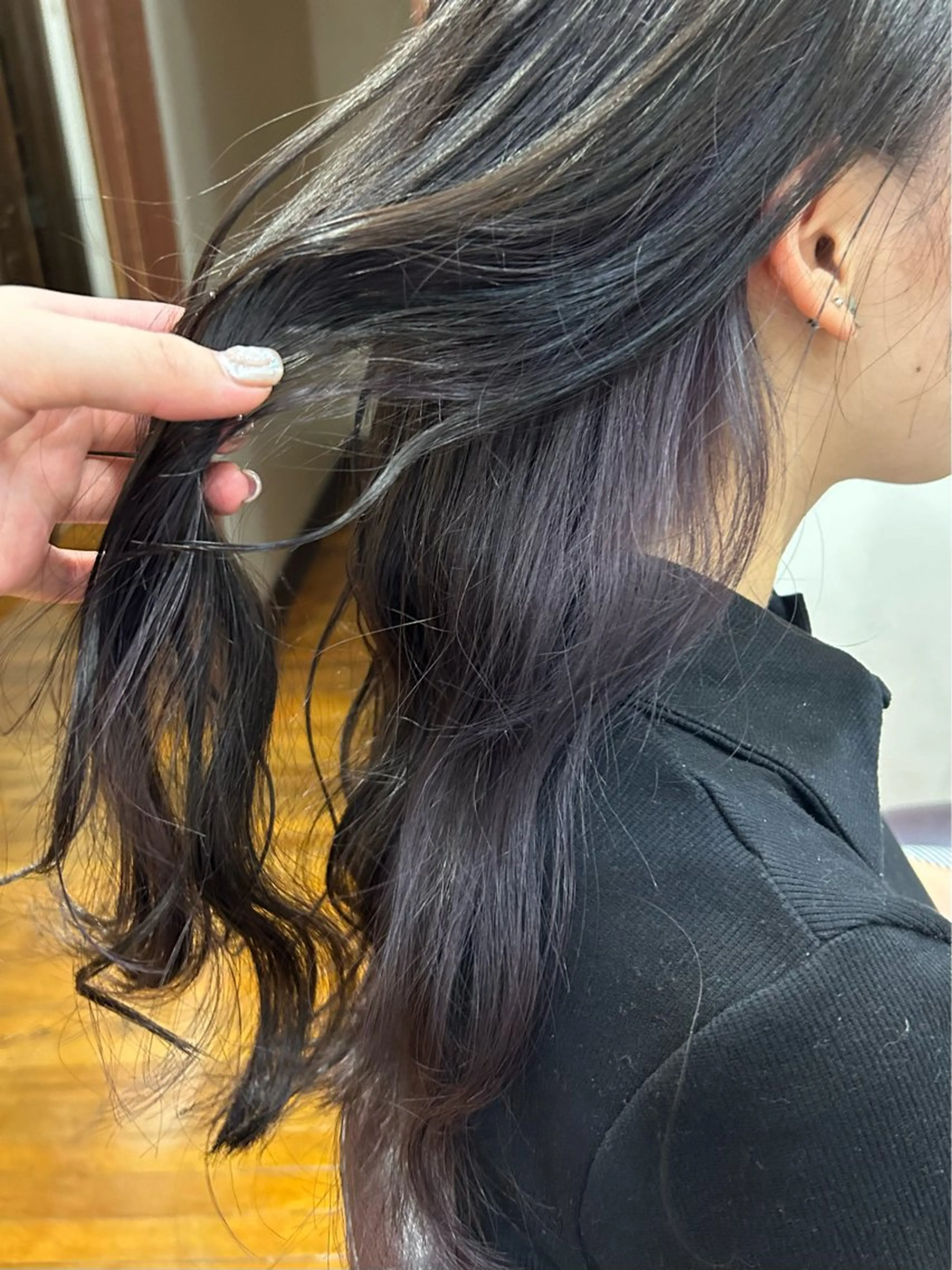 カラー ヘアカラー トリートメント 中島 優のヘアスタイル