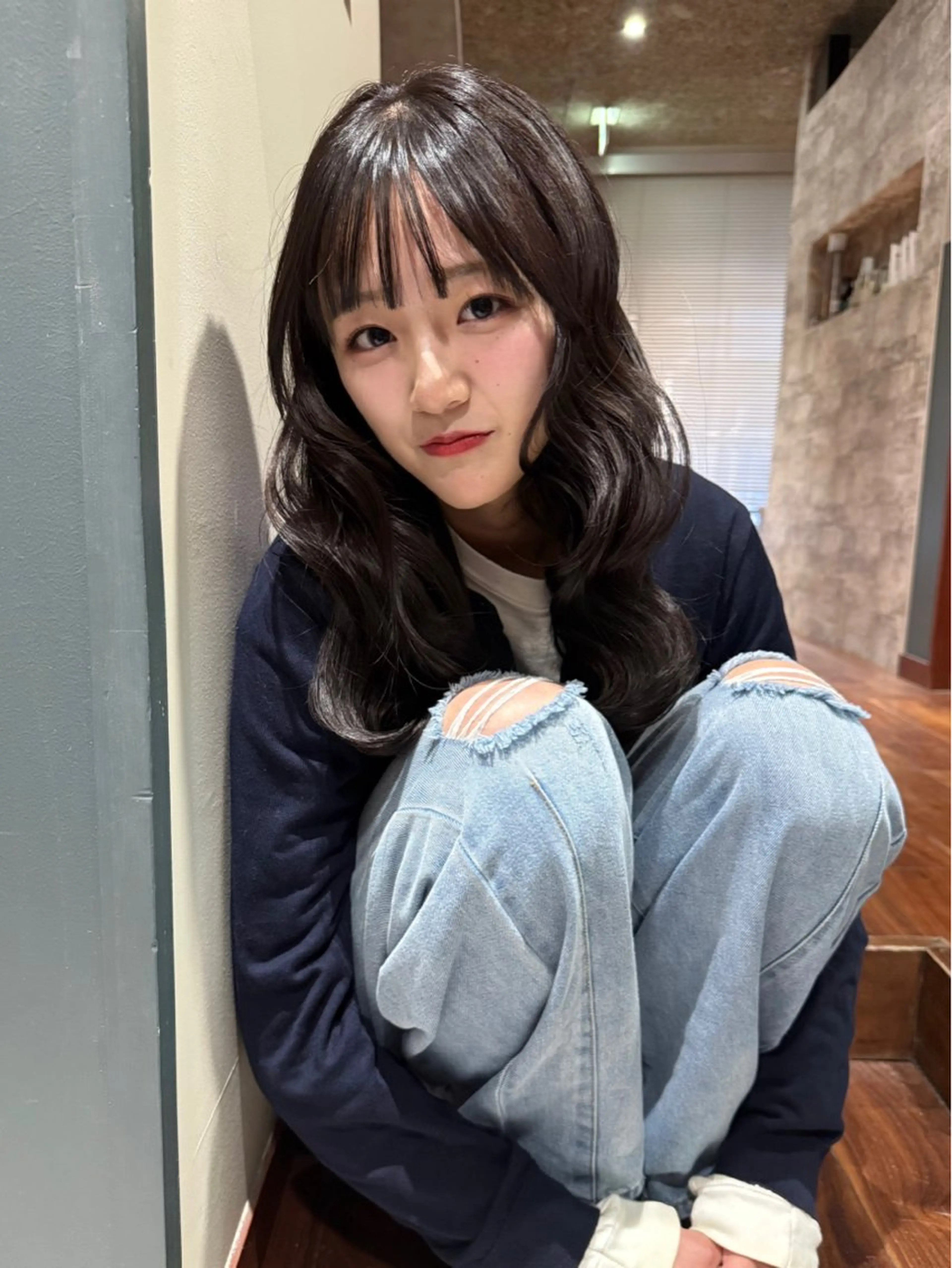 ロング カラー カット ヘアカラー トリートメント mai / linoah˚✧のヘアスタイル