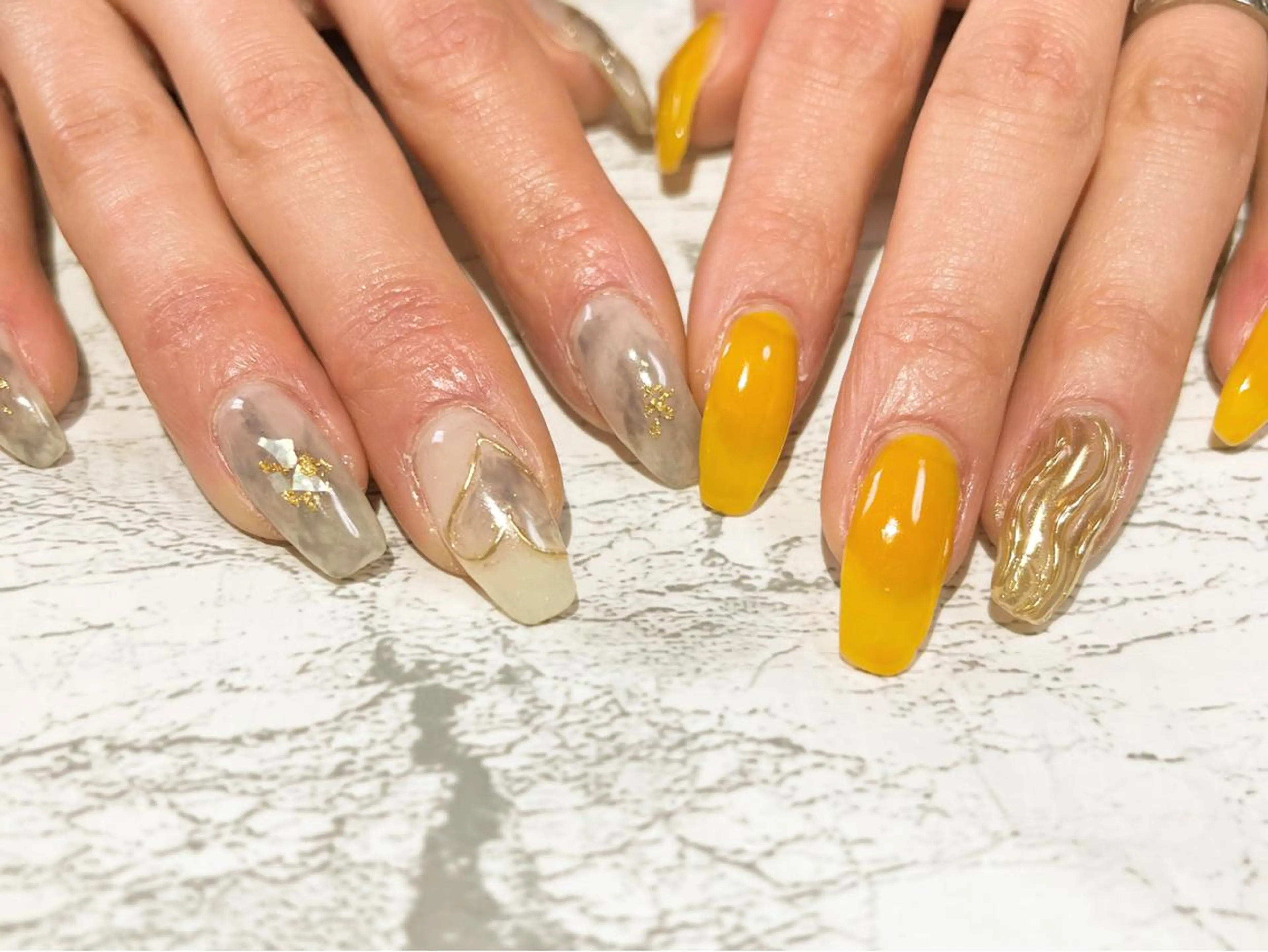 ネイル フットネイル ニュアンスネイル シンプルネイル 春ネイル 夏ネイル ネイル フフラ所属・nail fufla ♡yamane♡のネイルデザイン