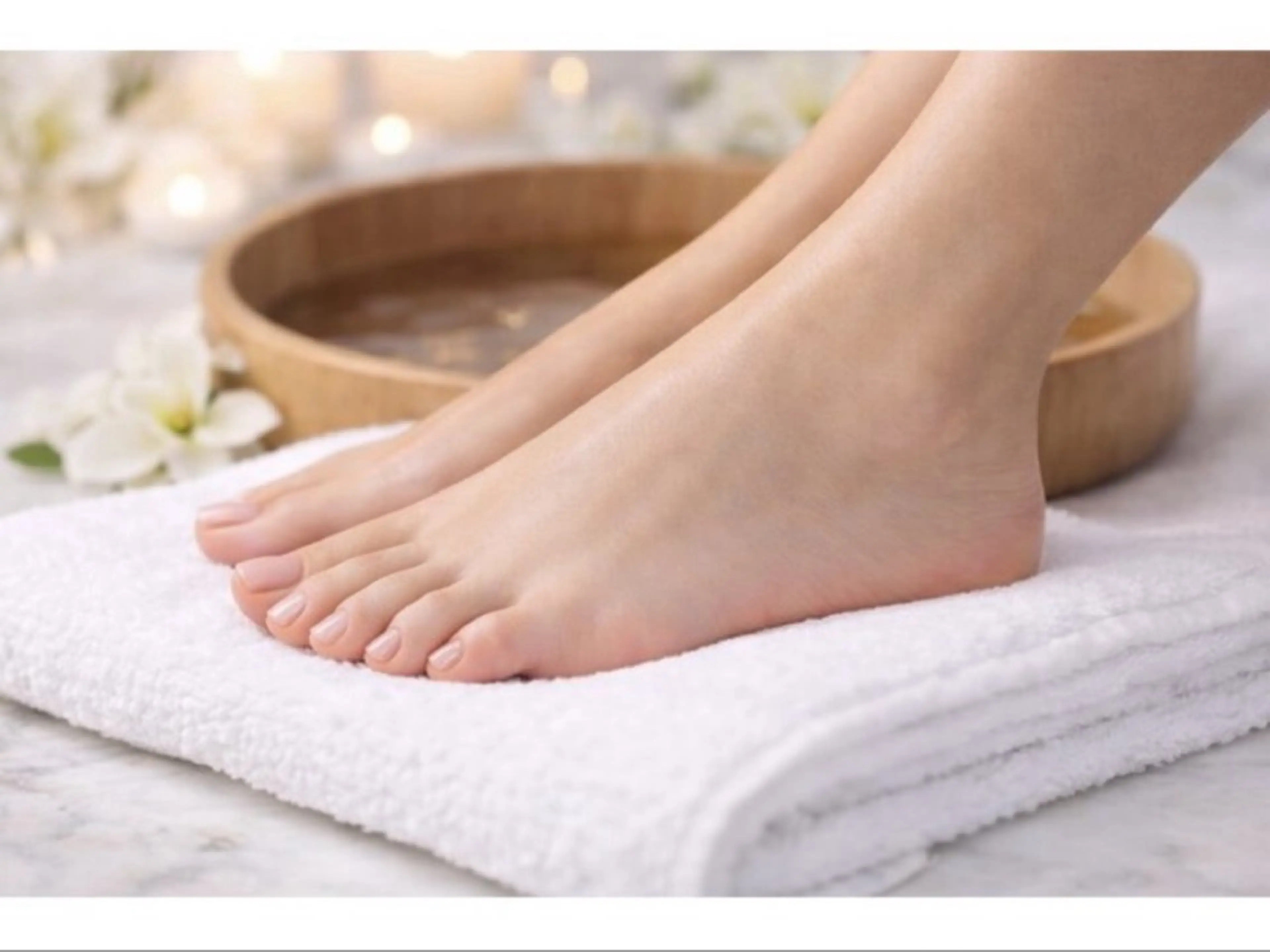 フット角質ケア￥3600→￥3300の写真