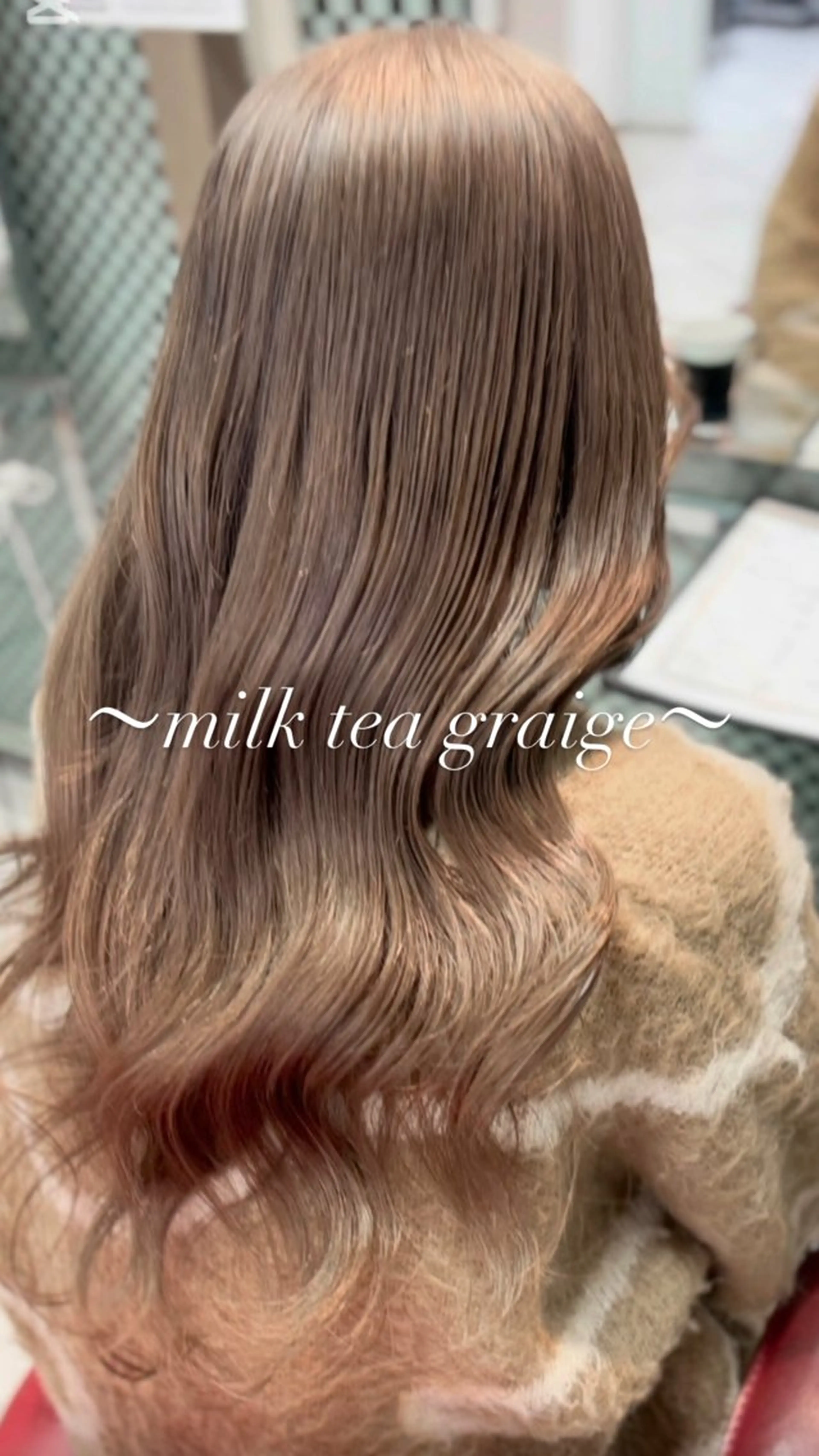 ロング カラー カット ヘアカラー トリートメント 🌿earth亀有店 【緑髪のノブ】🌿のヘアスタイル