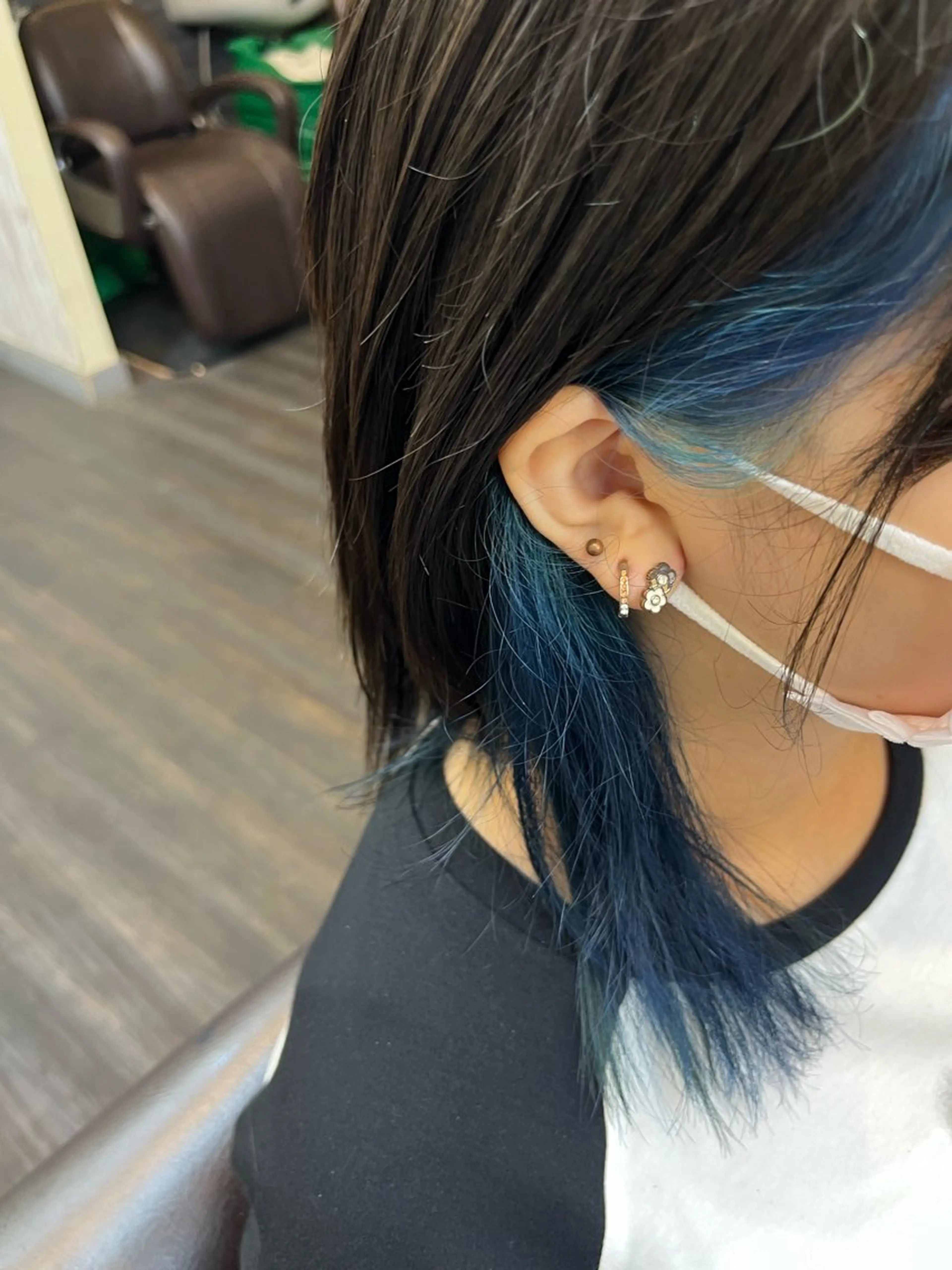 ミディアム カラー エクステ/ブリーチ / Hayatoのヘアスタイル