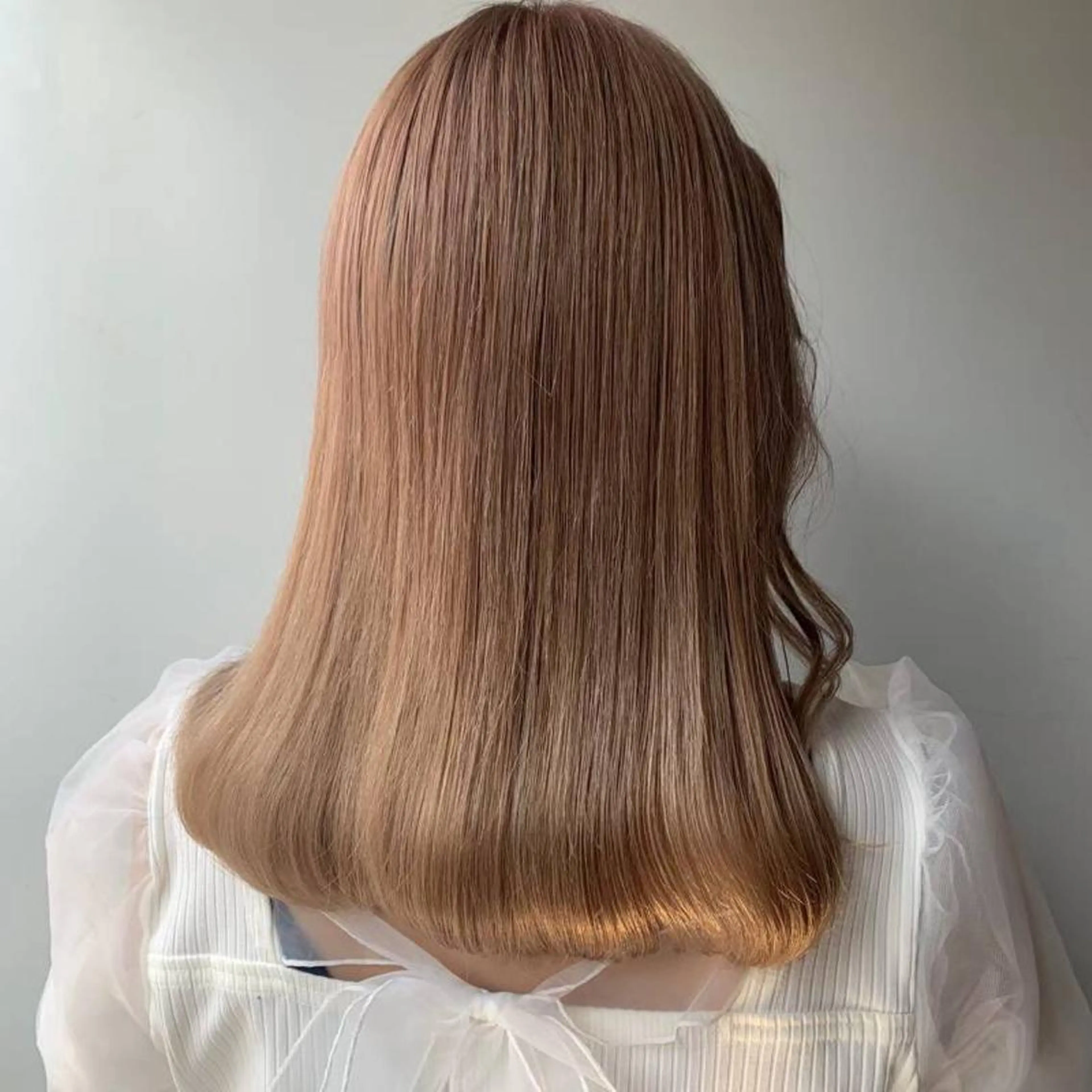 セミロング カラー カット ヘアカラー トリートメント ☀️Luana☀️ 公式/大通のヘアスタイル