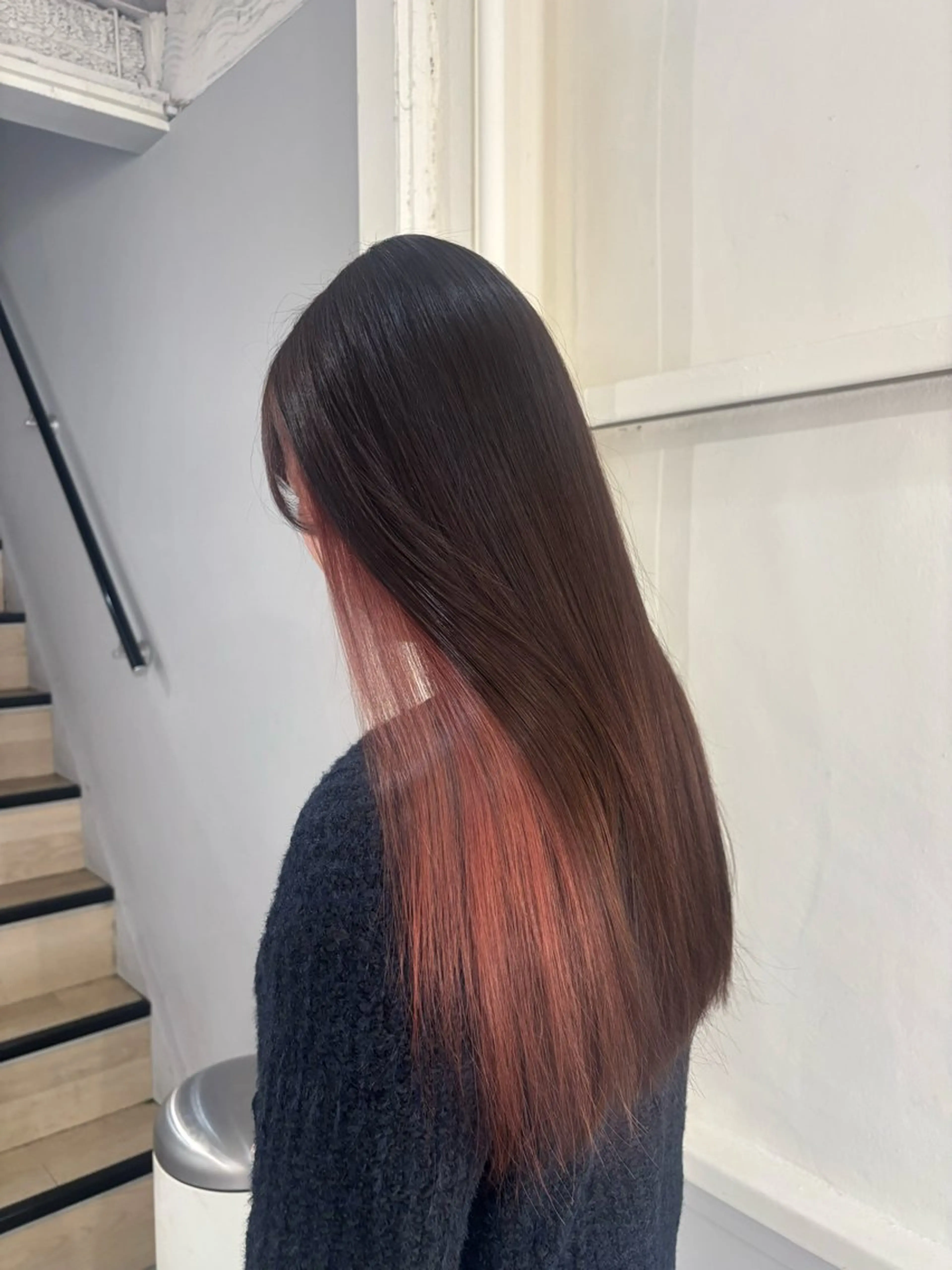 ロング カラー インナーカラー ヘアカラー chika °ʚ🎀ɞ°.のヘアスタイル